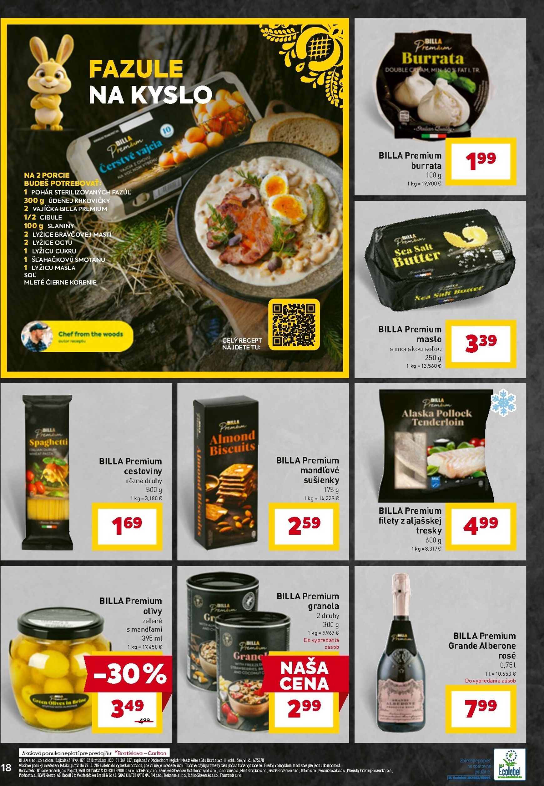 Page 20 of Aktuálny billa leták platný od stredy 25.03 do 29.03