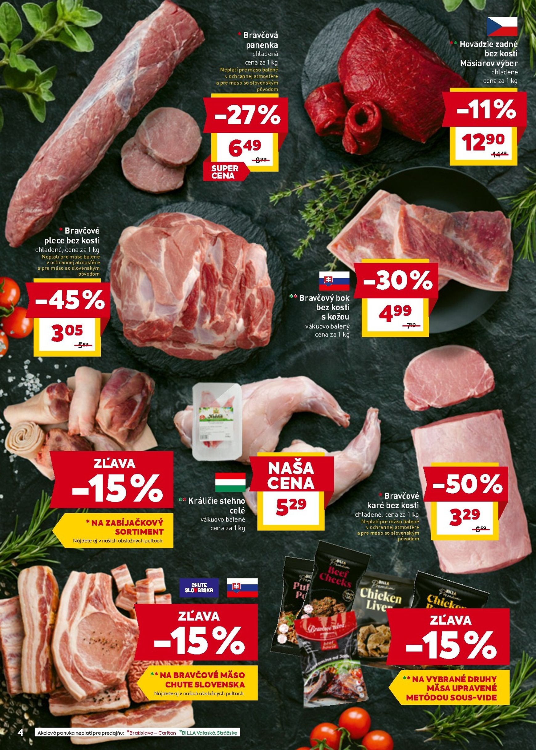 Page 6 of Aktuálny billa leták platný od stredy 25.03 do 29.03