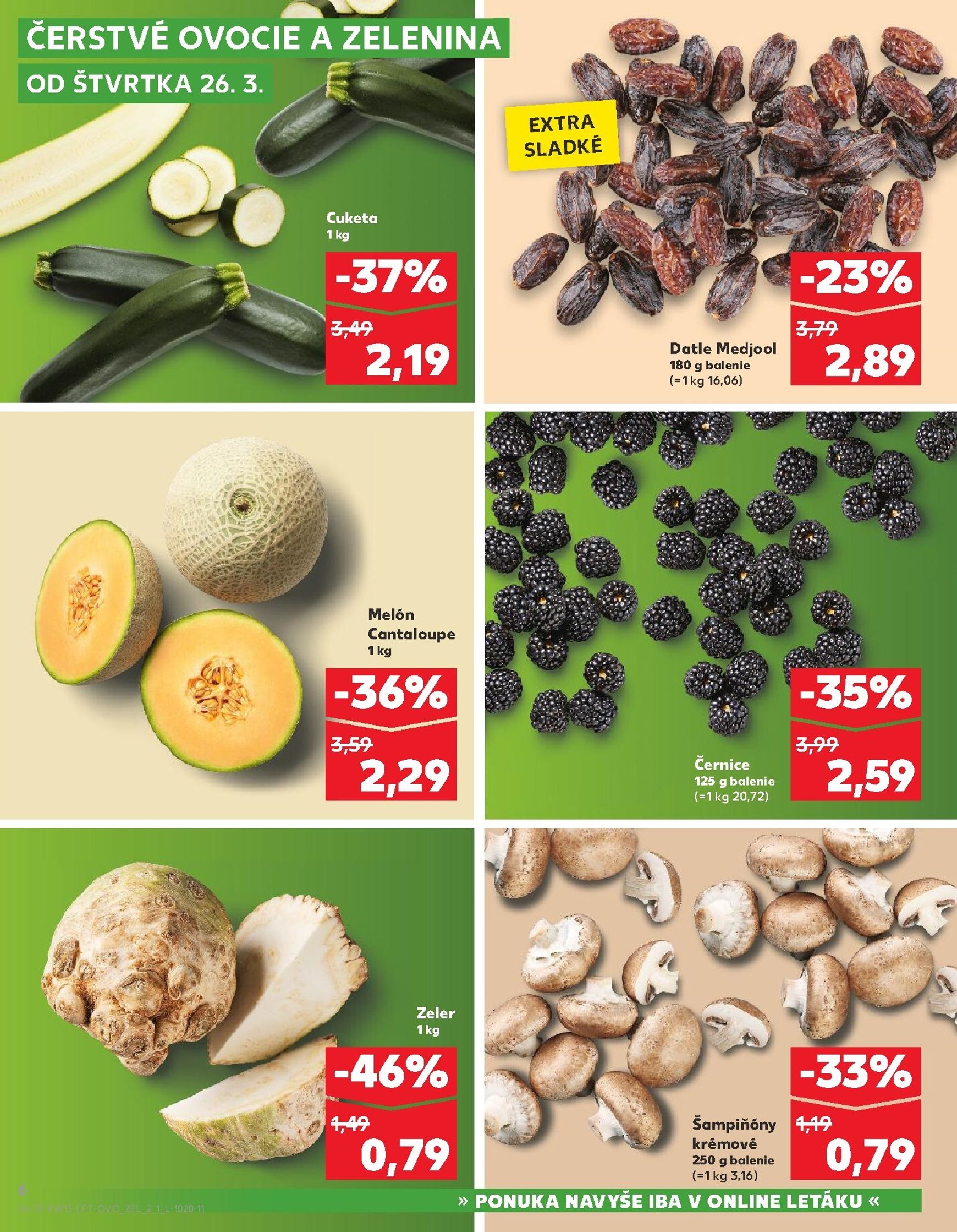 Page 6 of Aktuálny kaufland leták platný od štvrtka 26.03 do 31.03