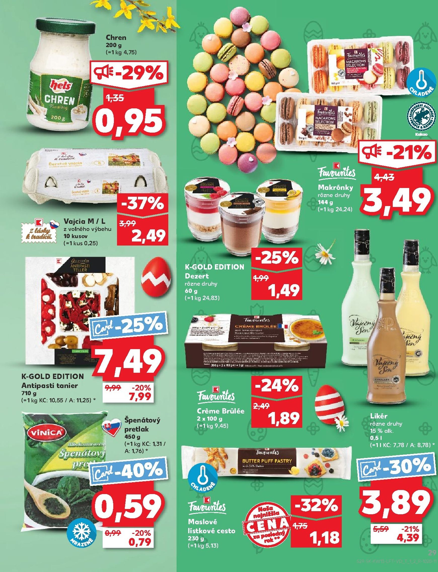 Page 29 of Aktuálny kaufland leták platný od štvrtka 26.03 do 31.03