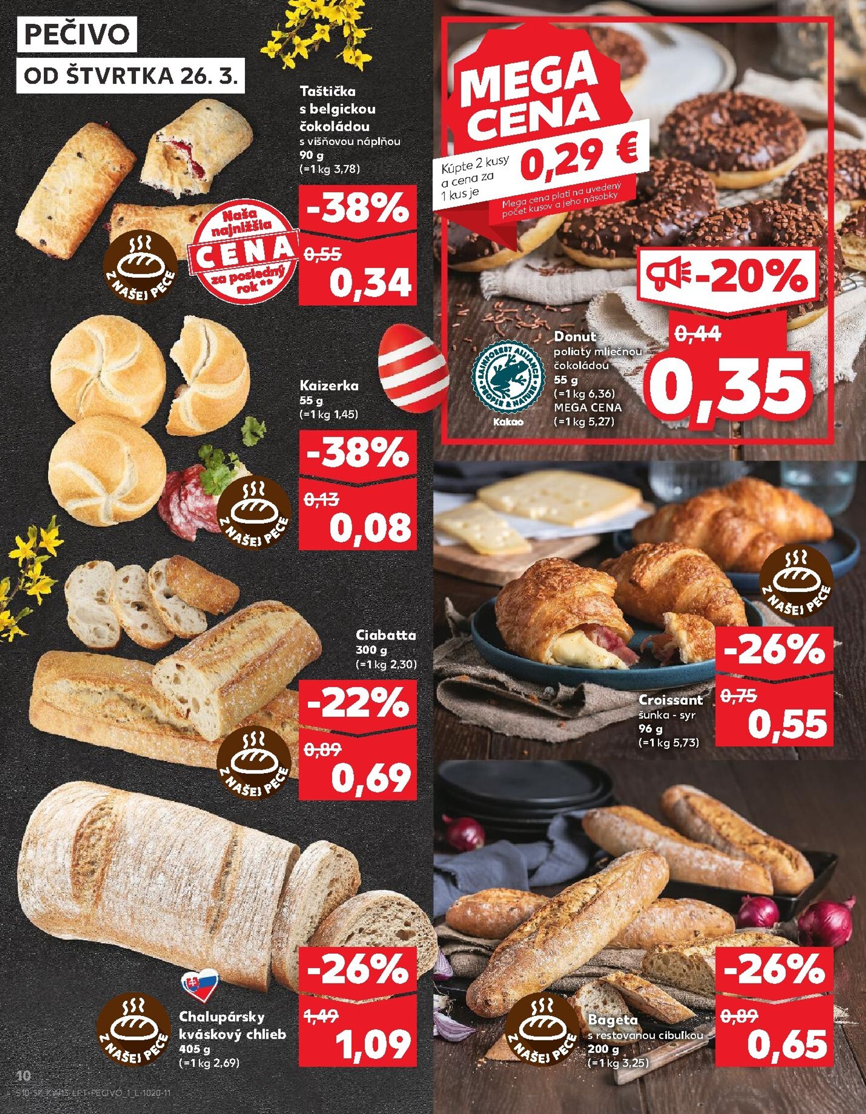 Page 10 of Aktuálny kaufland leták platný od štvrtka 26.03 do 31.03