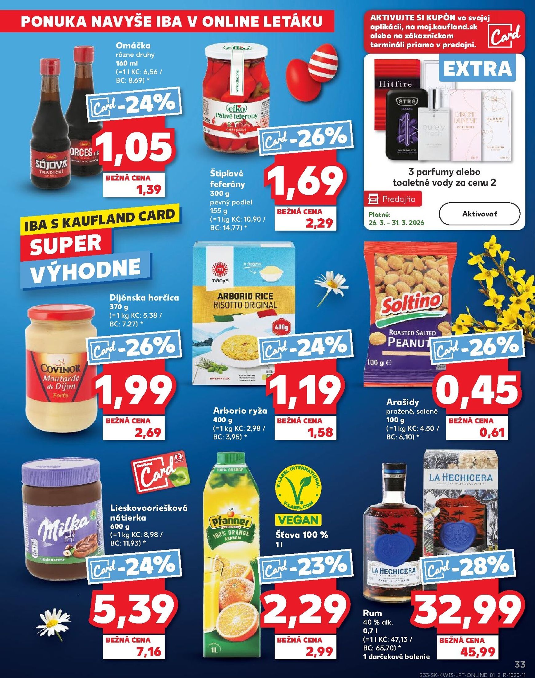 Page 33 of Aktuálny kaufland leták platný od štvrtka 26.03 do 31.03