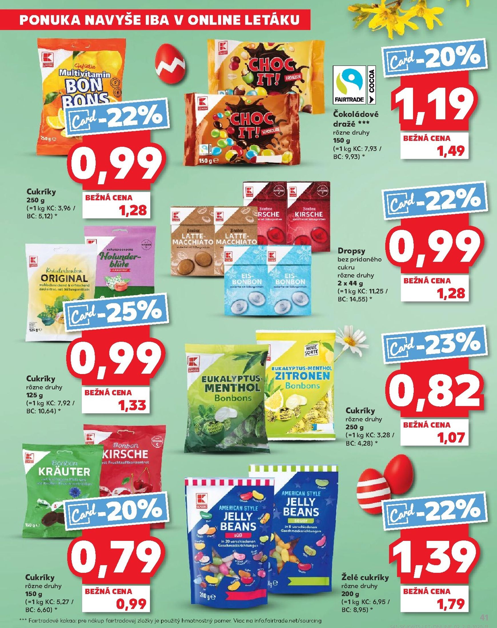 Page 41 of Aktuálny kaufland leták platný od štvrtka 26.03 do 31.03
