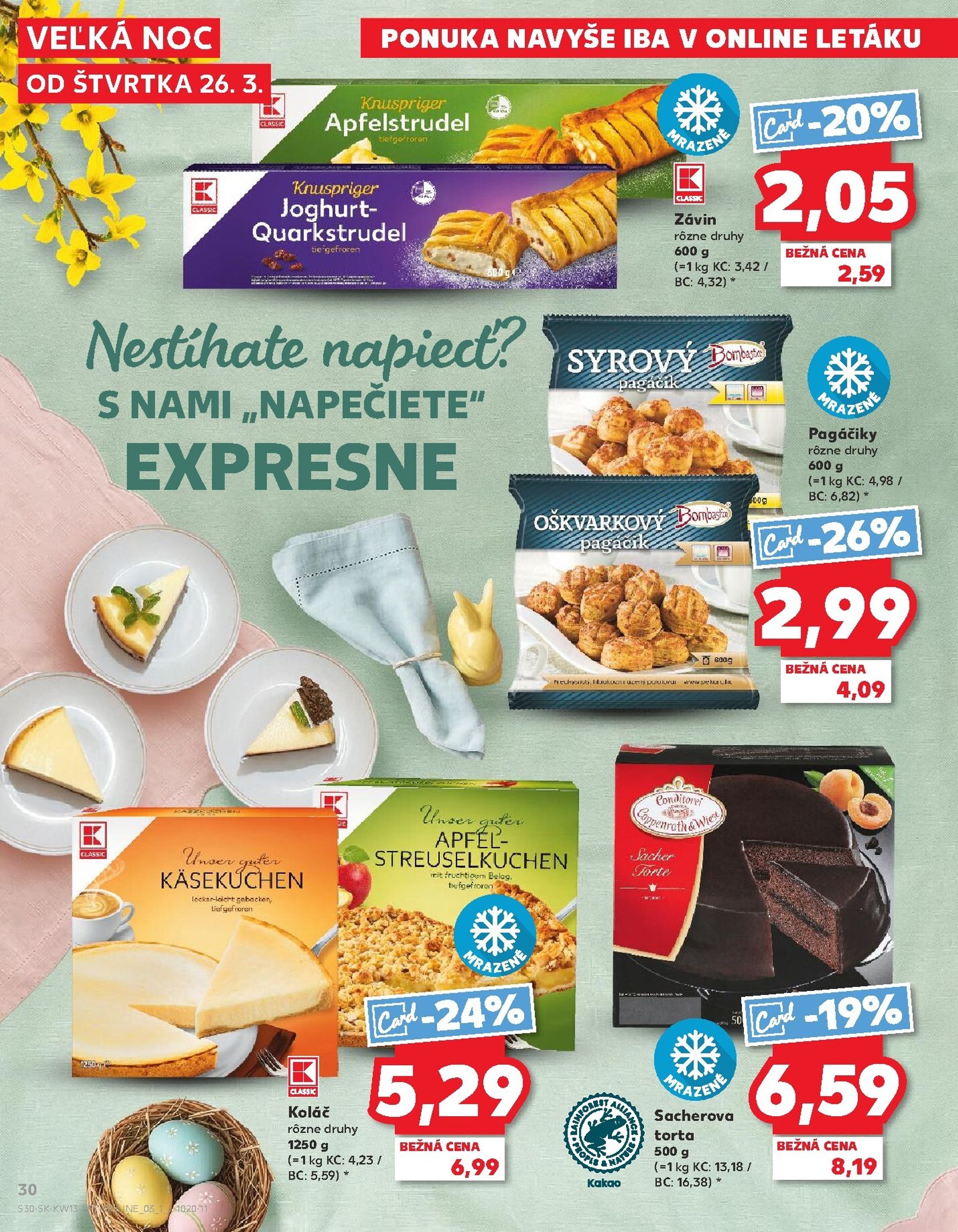 Page 30 of Aktuálny kaufland leták platný od štvrtka 26.03 do 31.03