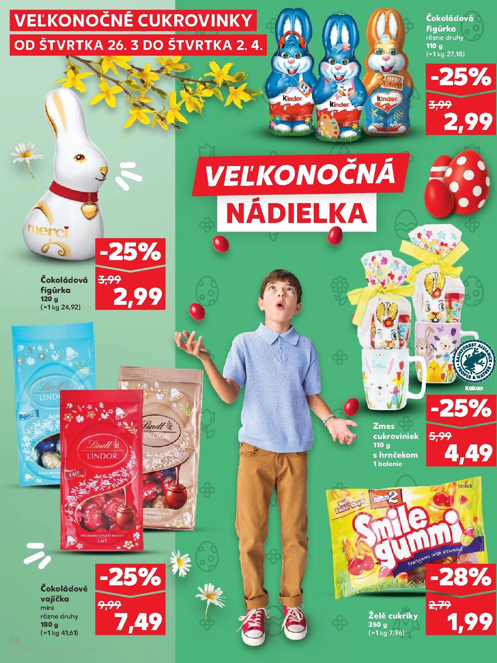 Page 38 of Aktuálny kaufland leták platný od štvrtka 26.03 do 31.03