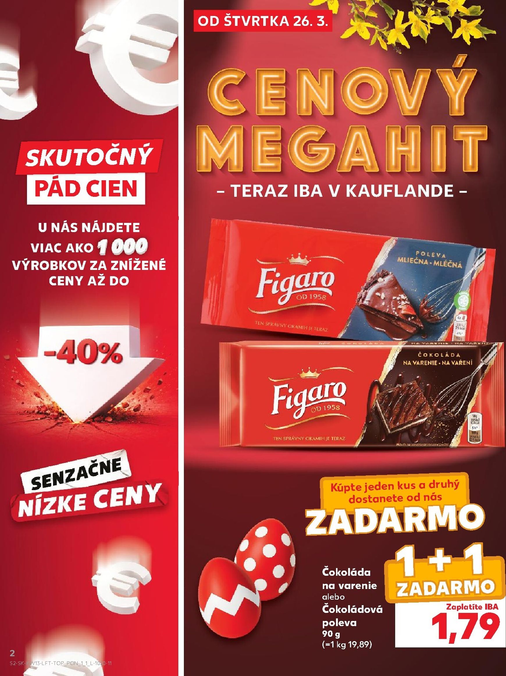 Page 2 of Aktuálny kaufland leták platný od štvrtka 26.03 do 31.03