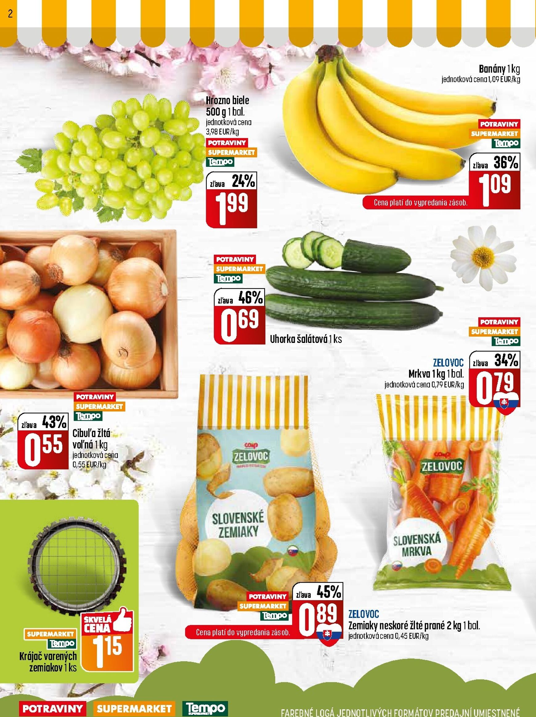 Page 2 of Aktuálny coop-jednota leták platný od štvrtka 26.03 do 01.04