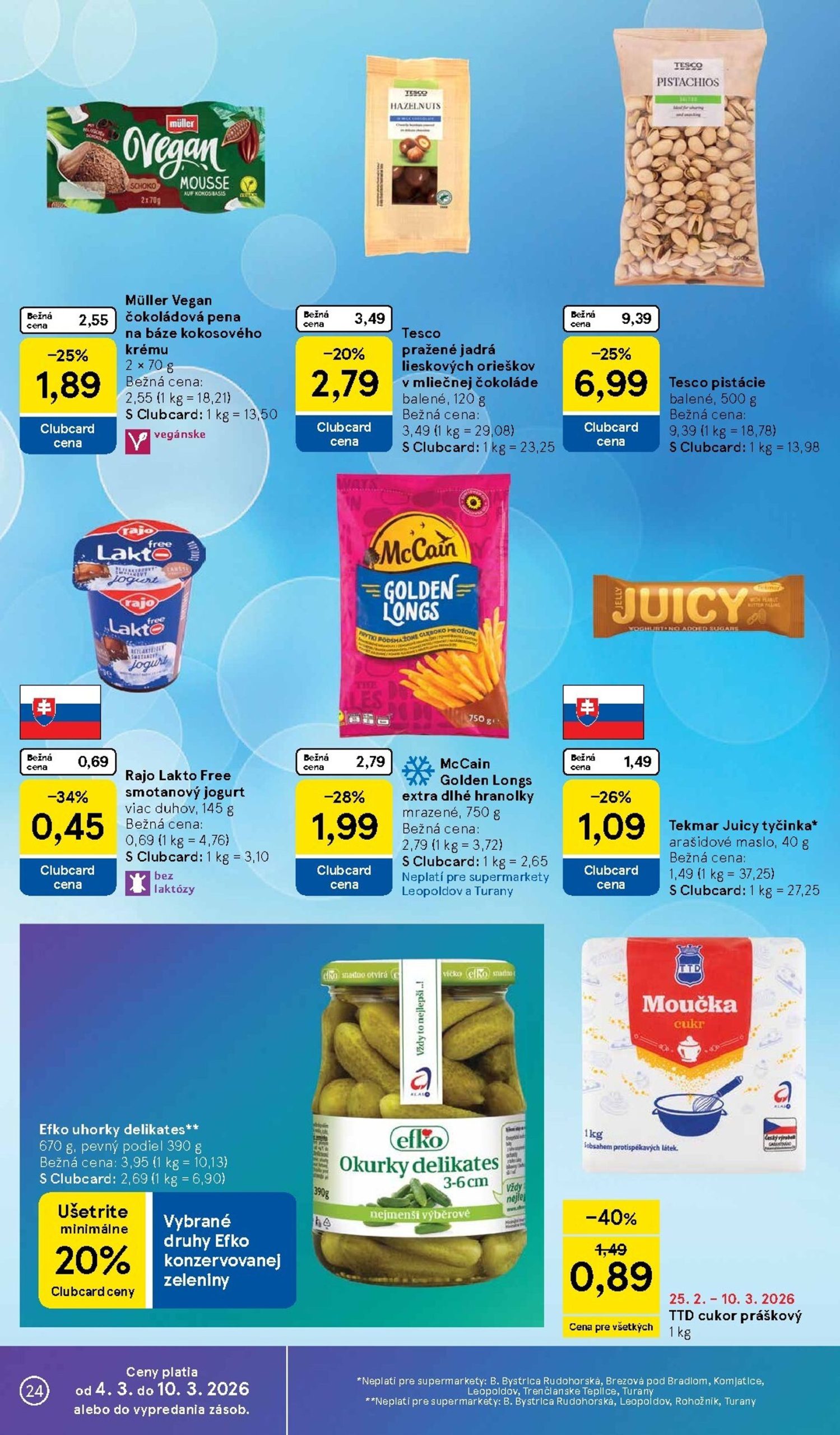Page 24 of Aktuálny tesco leták platný od stredy 04.03 do 10.03