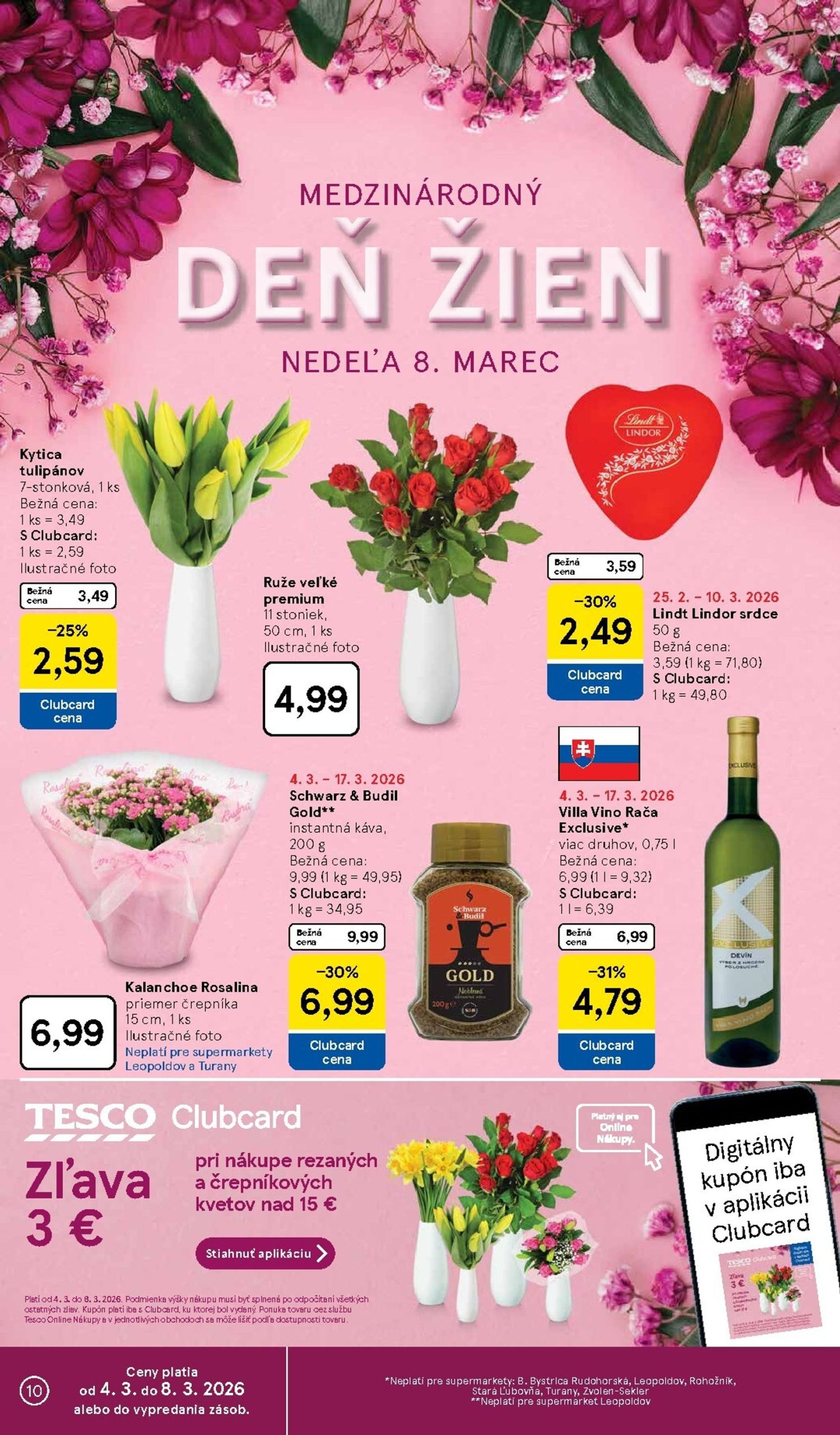 Page 10 of Aktuálny tesco leták platný od stredy 04.03 do 10.03