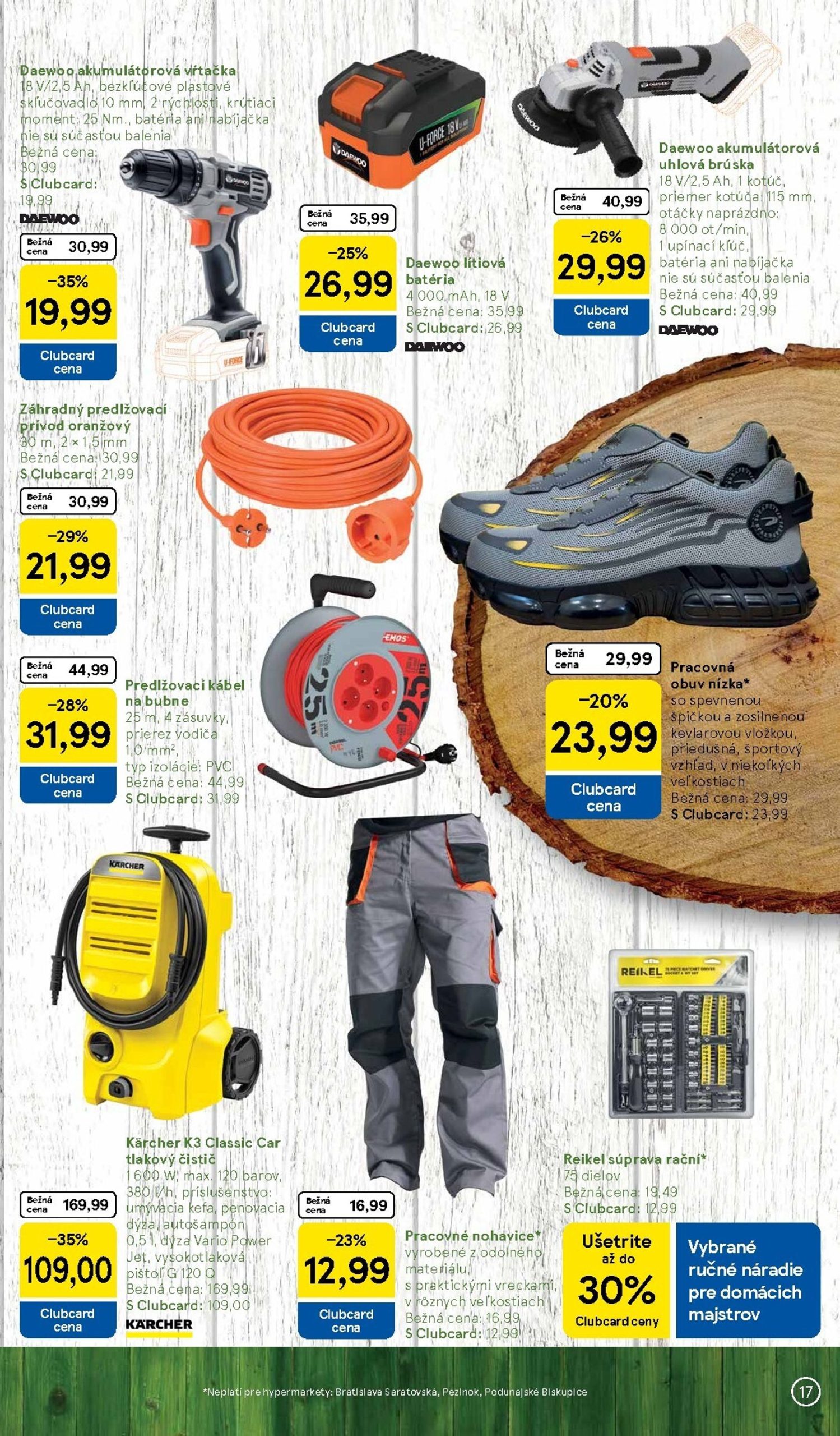 Page 17 of Aktuálny tesco leták platný od utorka 03.03 do 06.04