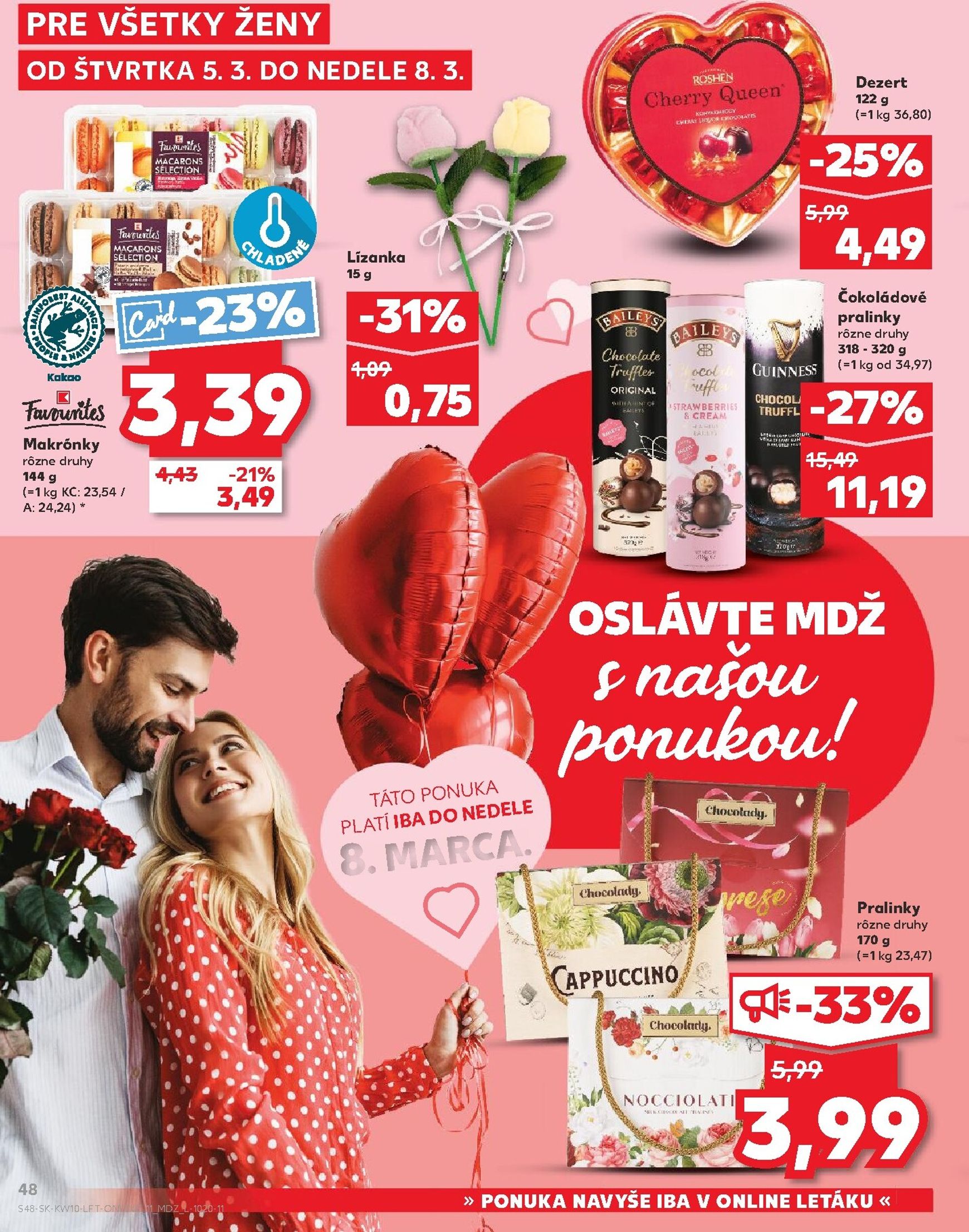Page 48 of Aktuálny kaufland leták platný od štvrtka 05.03 do 11.03
