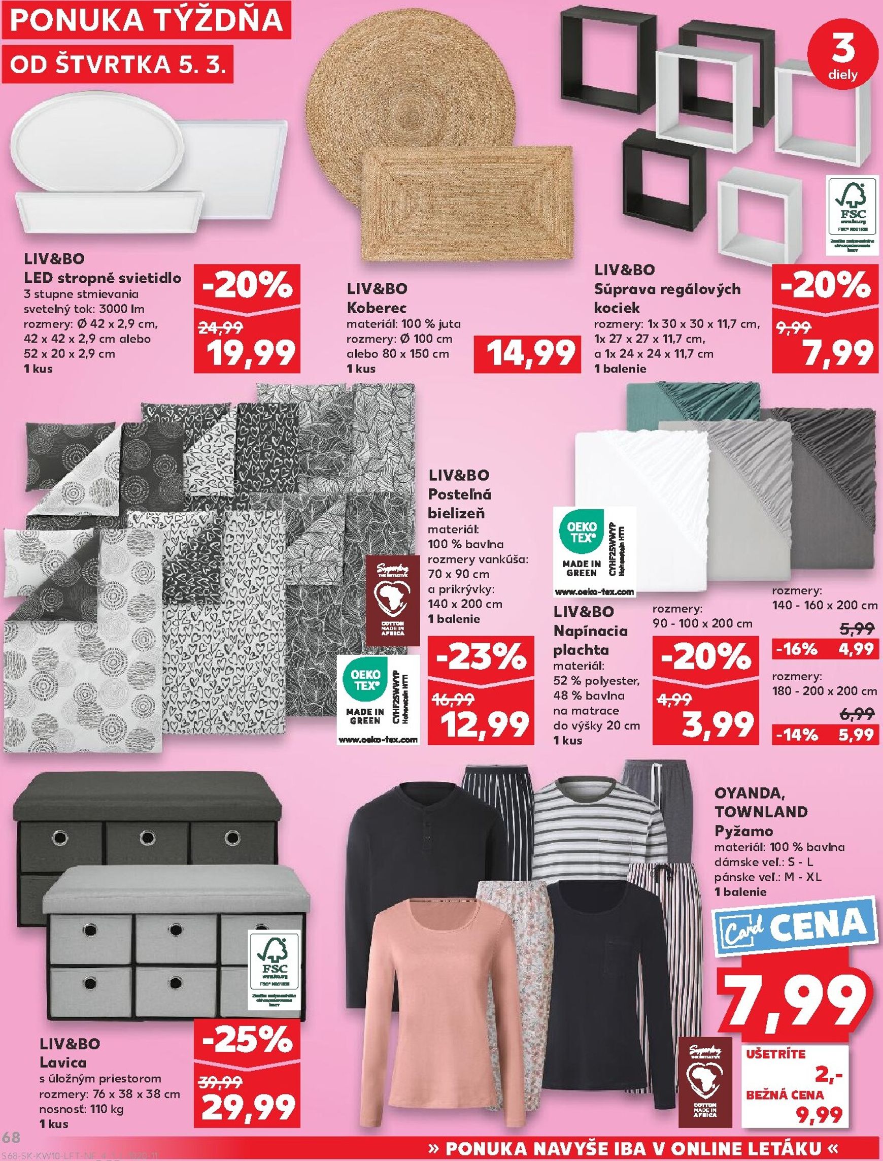 Page 68 of Aktuálny kaufland leták platný od štvrtka 05.03 do 11.03