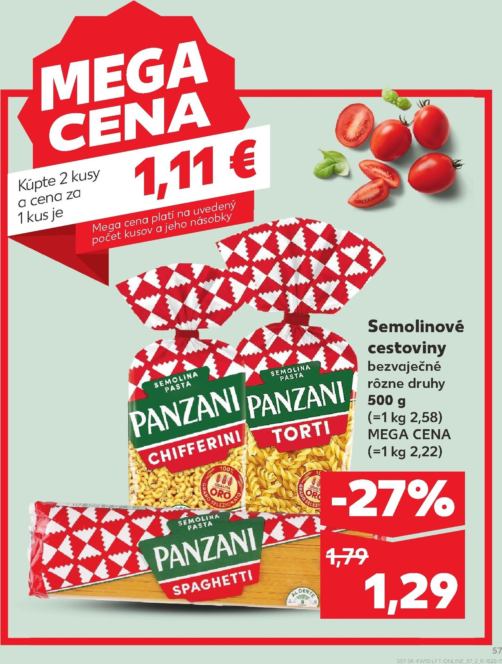 Page 57 of Aktuálny kaufland leták platný od štvrtka 05.03 do 11.03