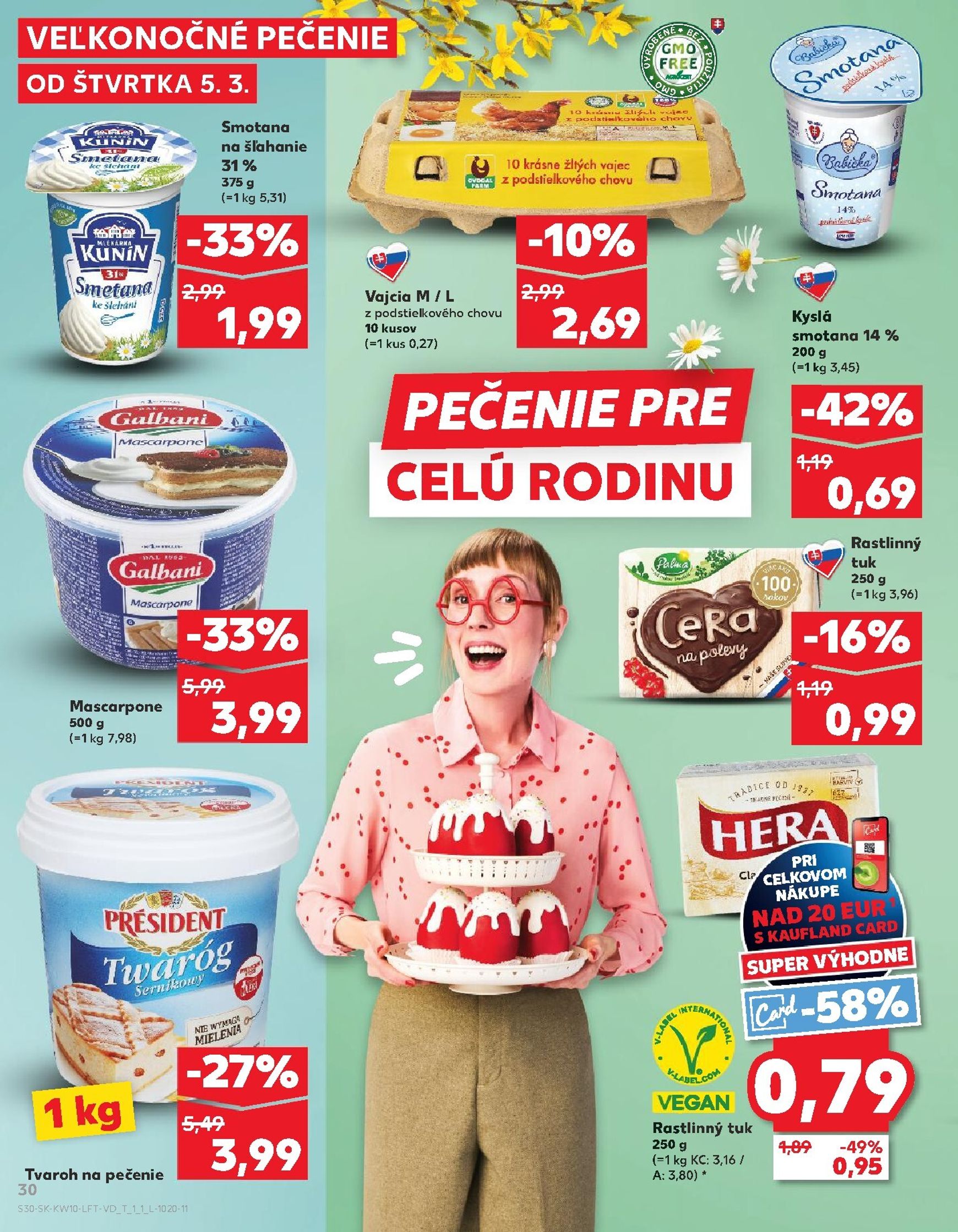 Page 30 of Aktuálny kaufland leták platný od štvrtka 05.03 do 11.03