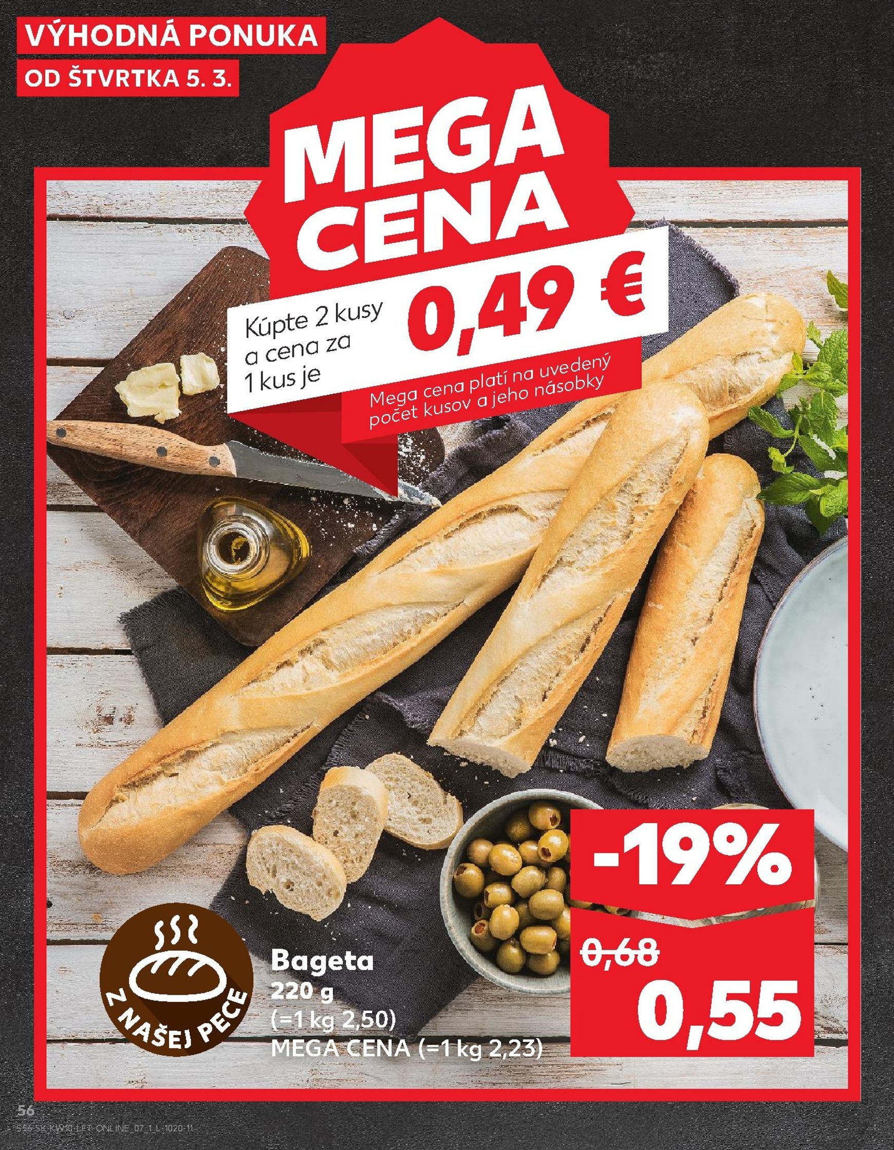 Page 56 of Aktuálny kaufland leták platný od štvrtka 05.03 do 11.03