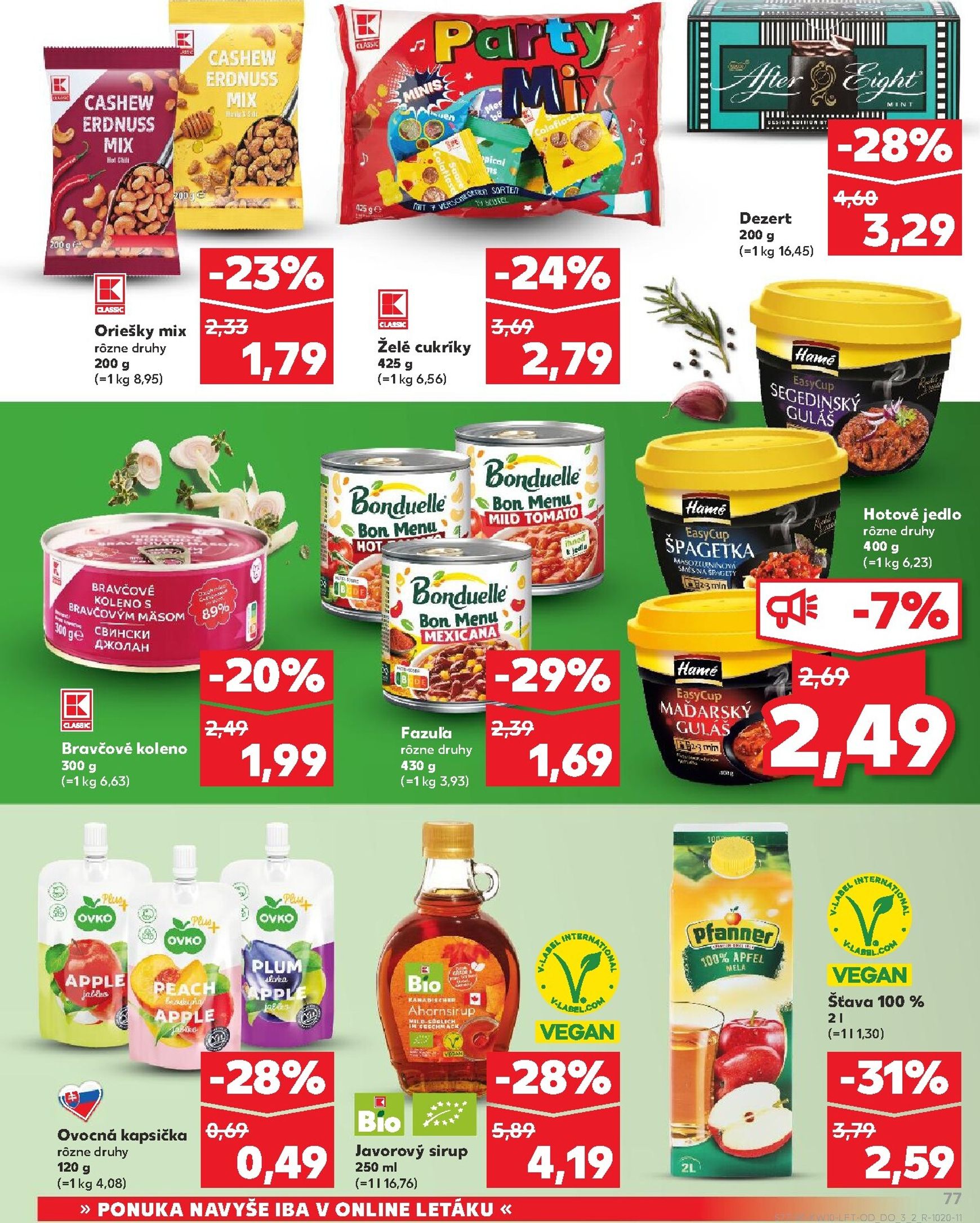 Page 77 of Aktuálny kaufland leták platný od štvrtka 05.03 do 11.03