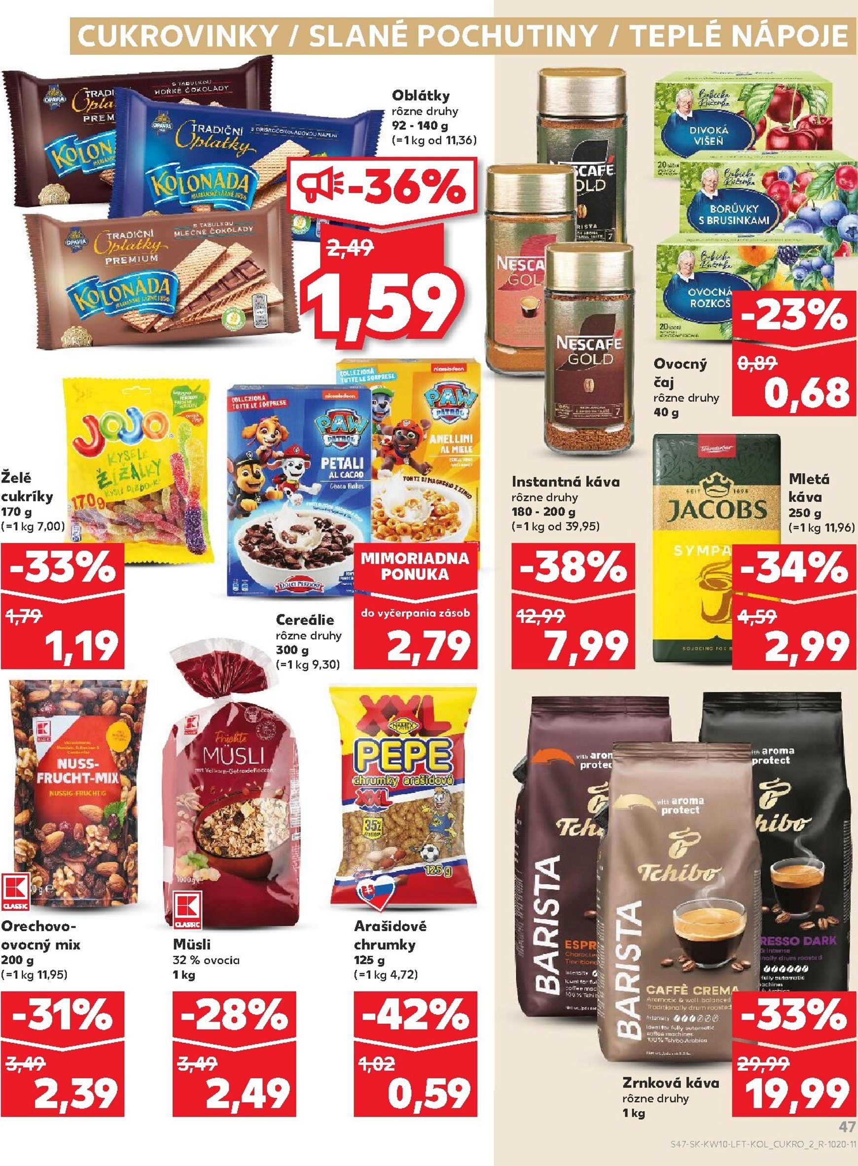 Page 47 of Aktuálny kaufland leták platný od štvrtka 05.03 do 11.03