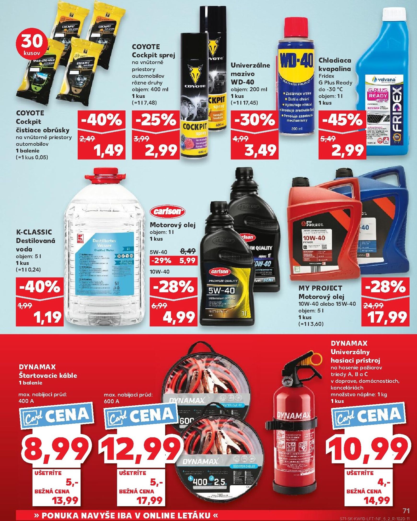 Page 71 of Aktuálny kaufland leták platný od štvrtka 05.03 do 11.03