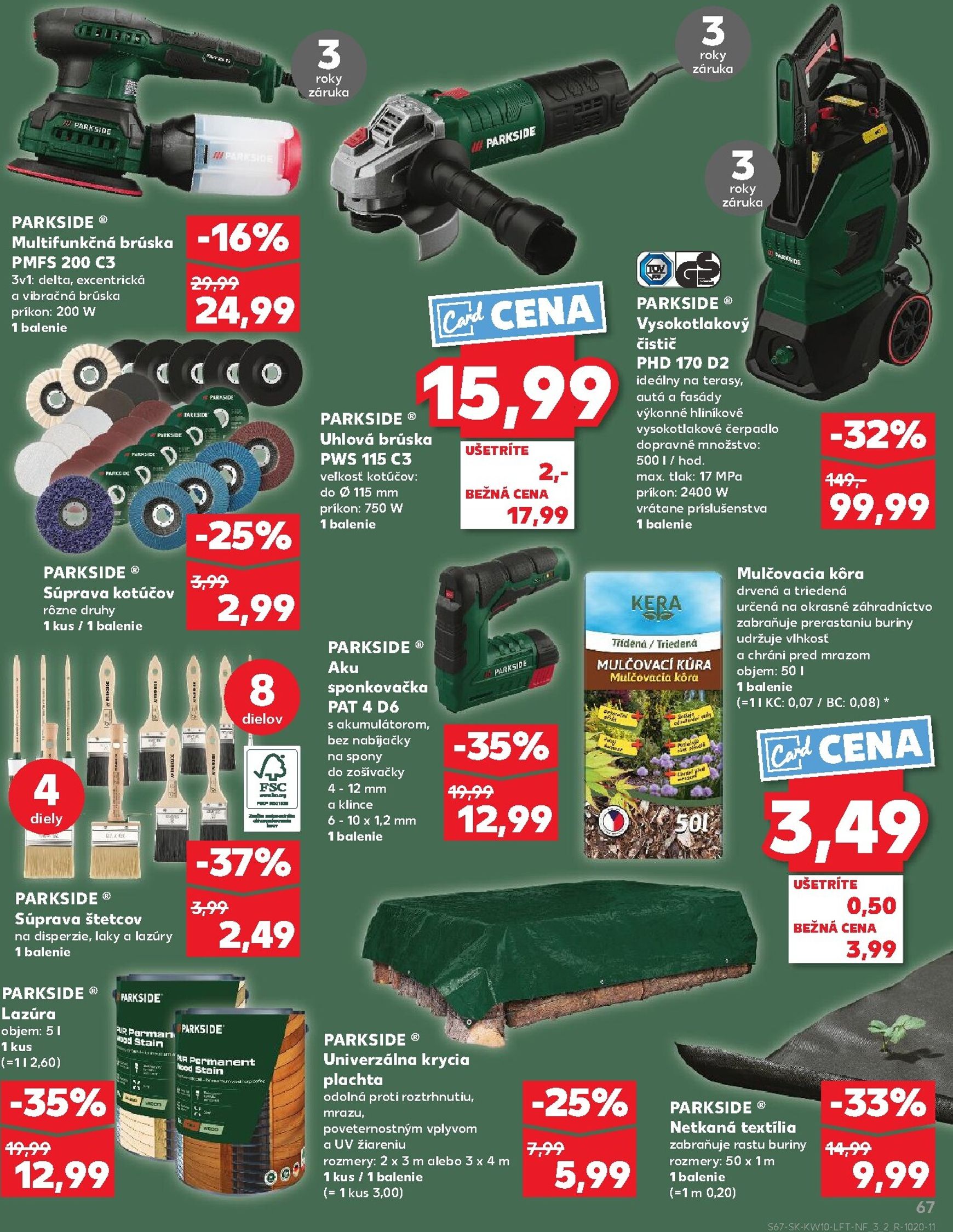 Page 67 of Aktuálny kaufland leták platný od štvrtka 05.03 do 11.03