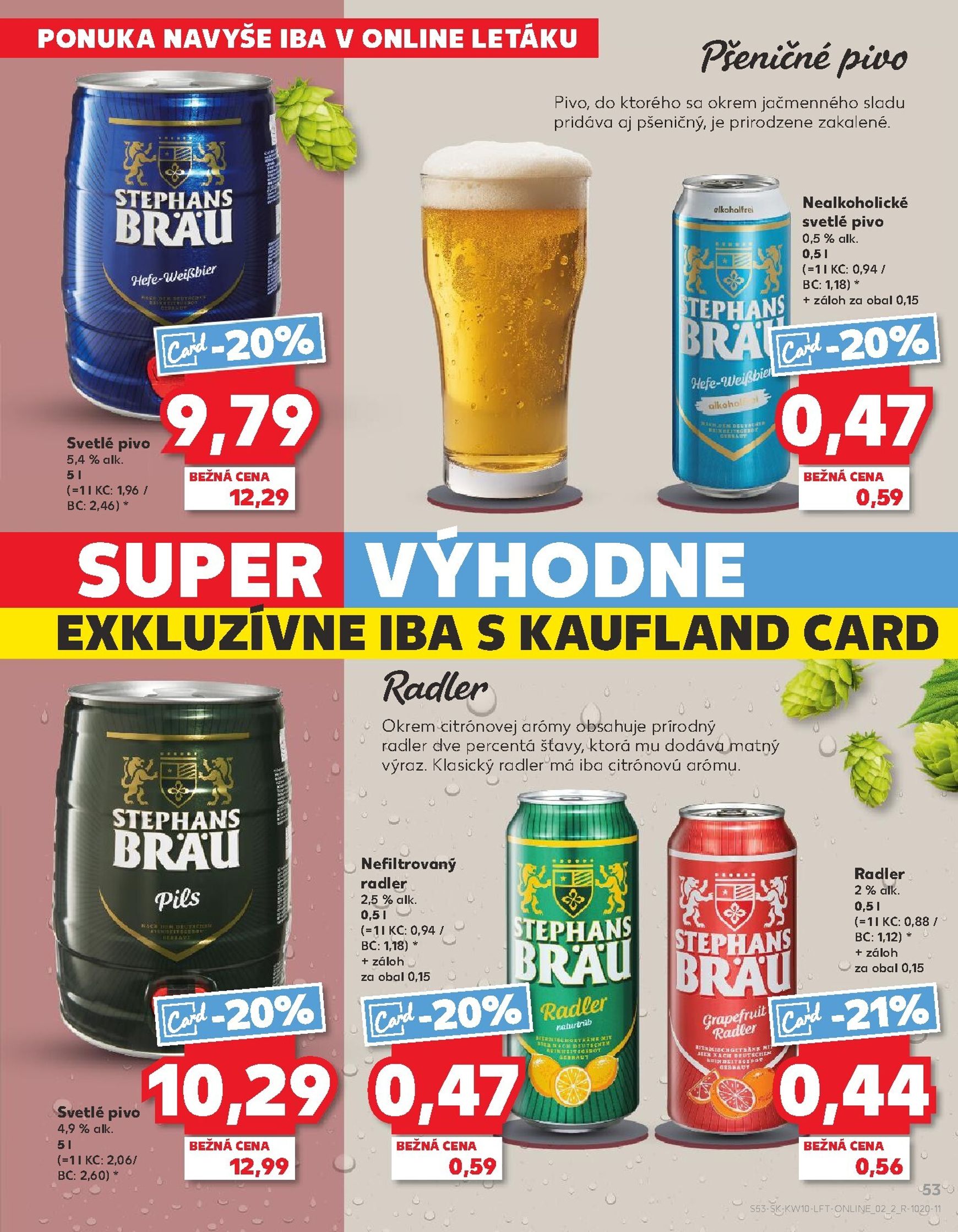 Page 53 of Aktuálny kaufland leták platný od štvrtka 05.03 do 11.03