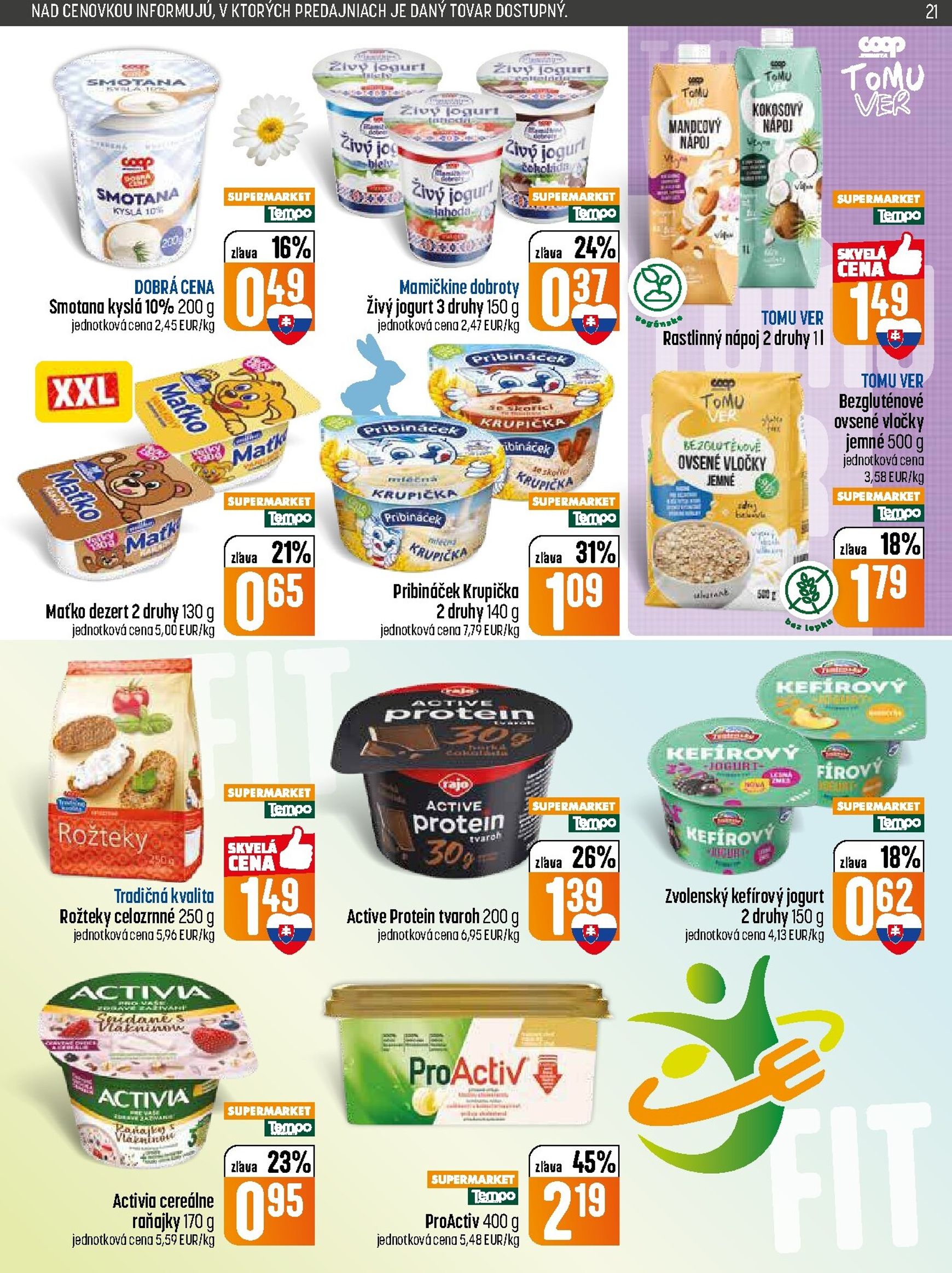 Page 21 of Aktuálny coop-jednota leták platný od štvrtka 05.03 do 11.03