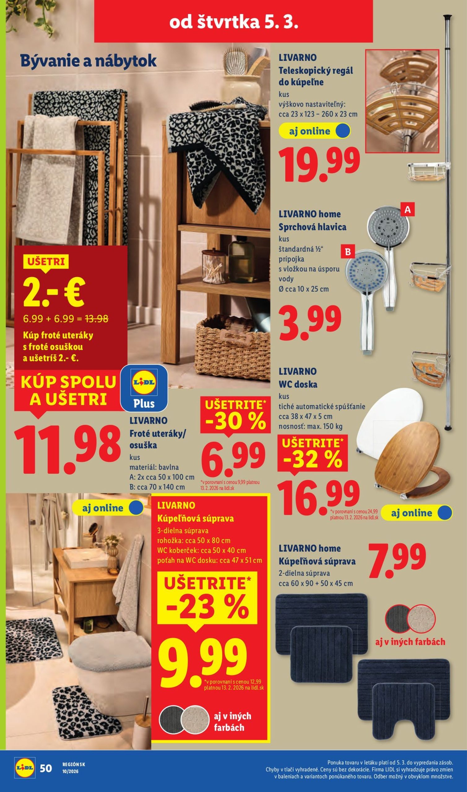Page 34 of Aktuálny lidl leták platný od štvrtka 05.03 do 08.03