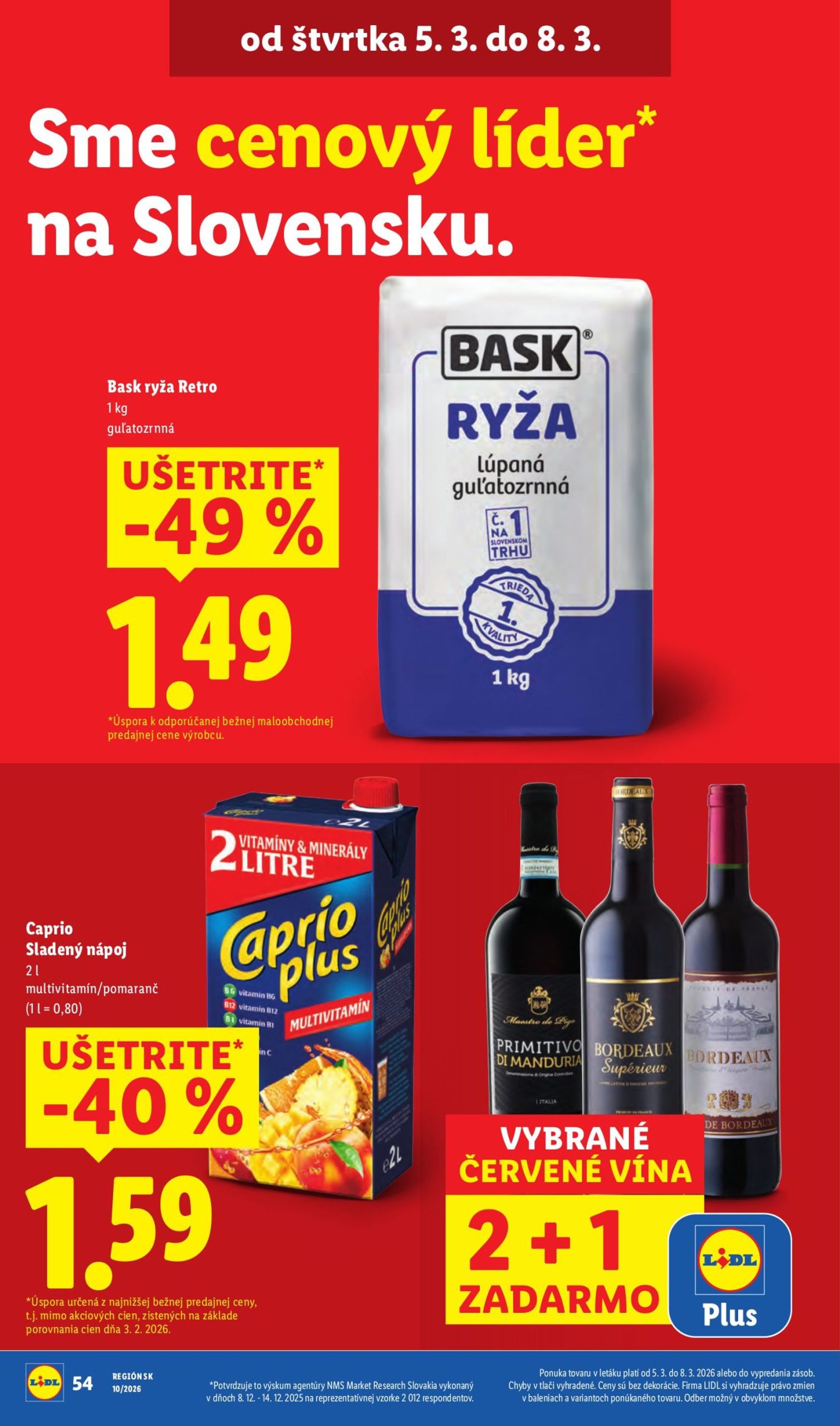 Page 2 of Aktuálny lidl leták platný od štvrtka 05.03 do 08.03