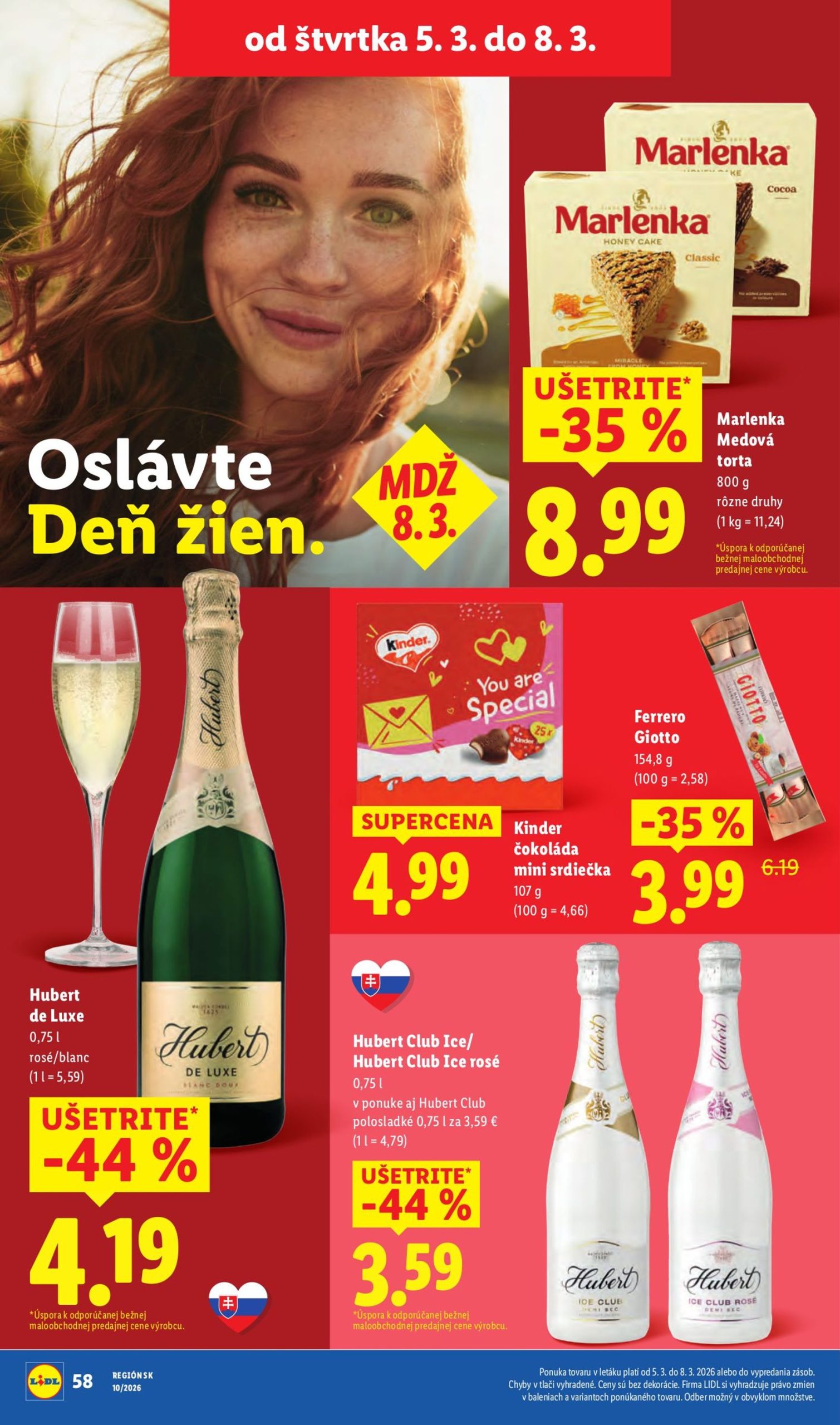 Page 8 of Aktuálny lidl leták platný od štvrtka 05.03 do 08.03