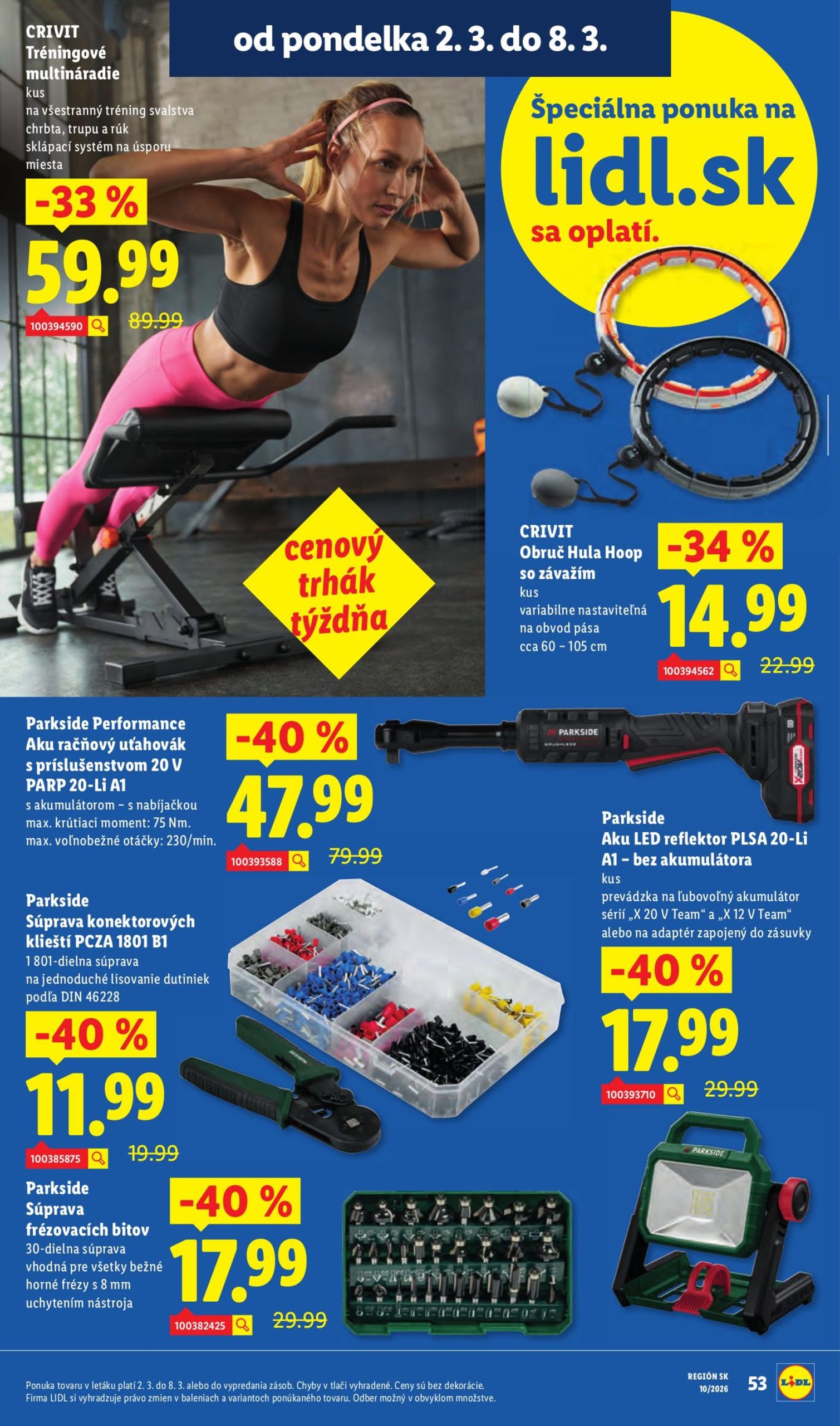 Page 98 of Aktuálny lidl leták platný od štvrtka 05.03 do 08.03
