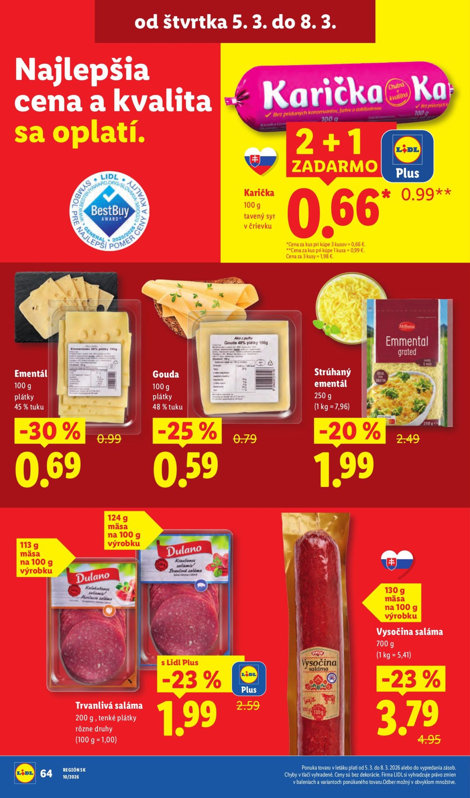 Page 16 of Aktuálny lidl leták platný od štvrtka 05.03 do 08.03