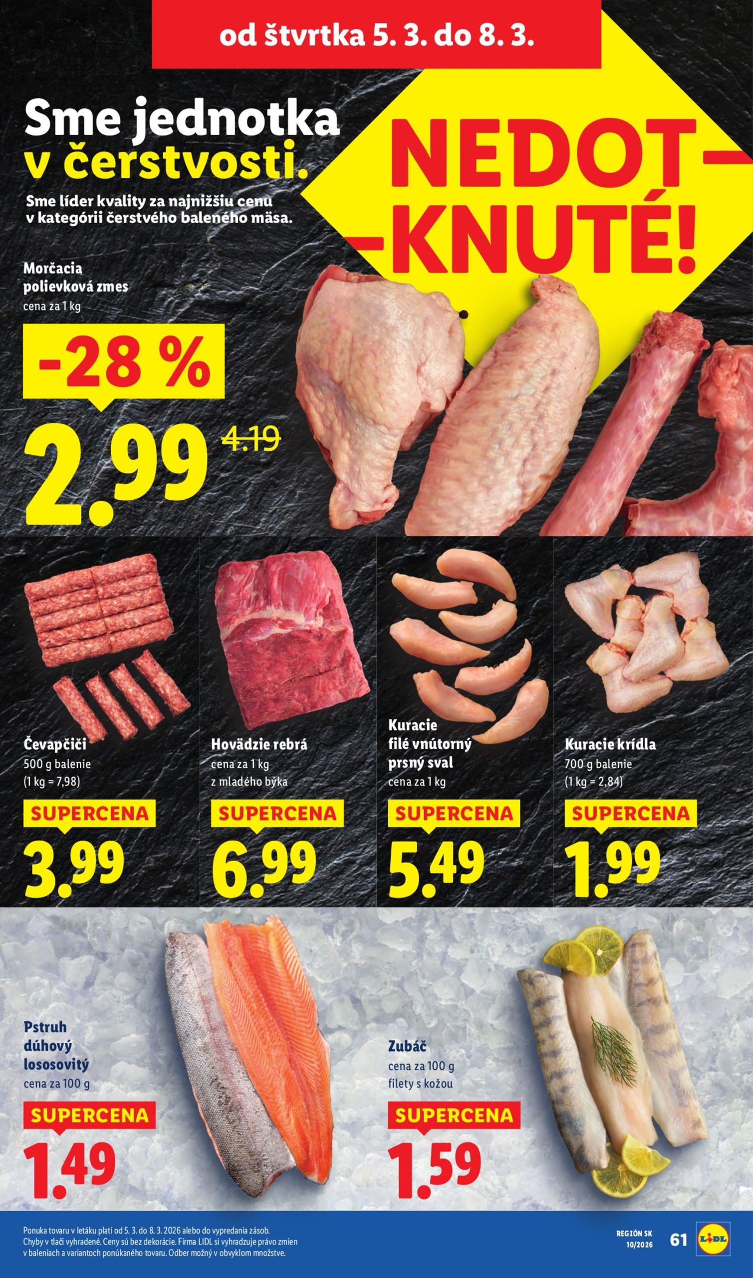 Page 12 of Aktuálny lidl leták platný od štvrtka 05.03 do 08.03