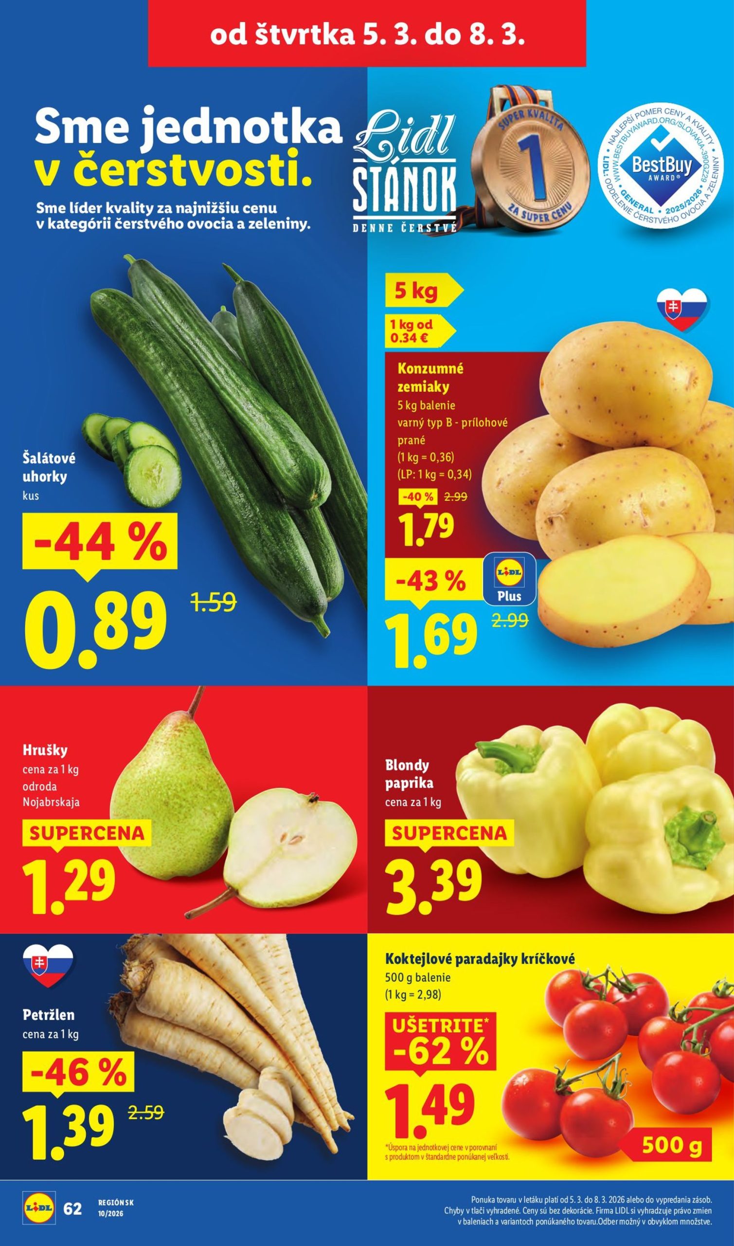 Page 14 of Aktuálny lidl leták platný od štvrtka 05.03 do 08.03