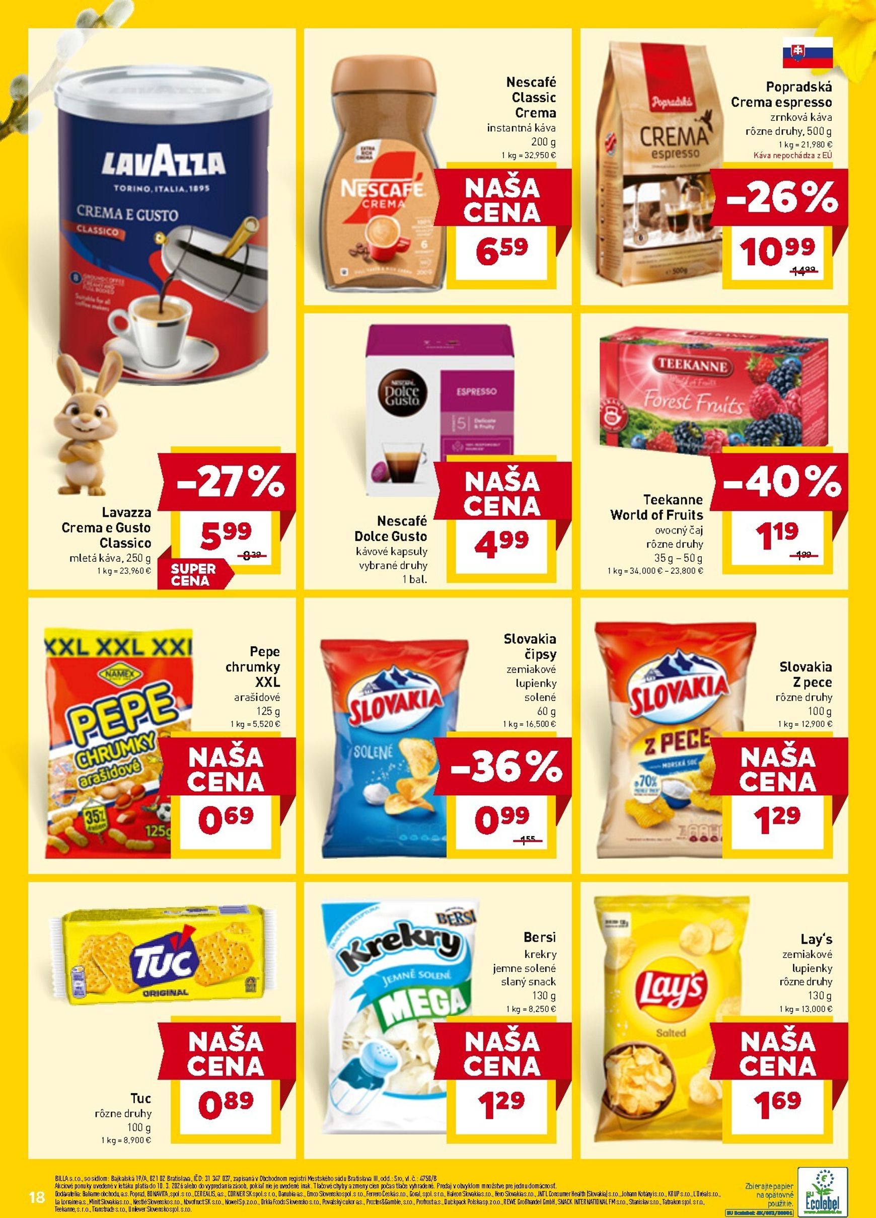 Page 20 of Aktuálny billa leták platný od stredy 04.03 do 10.03