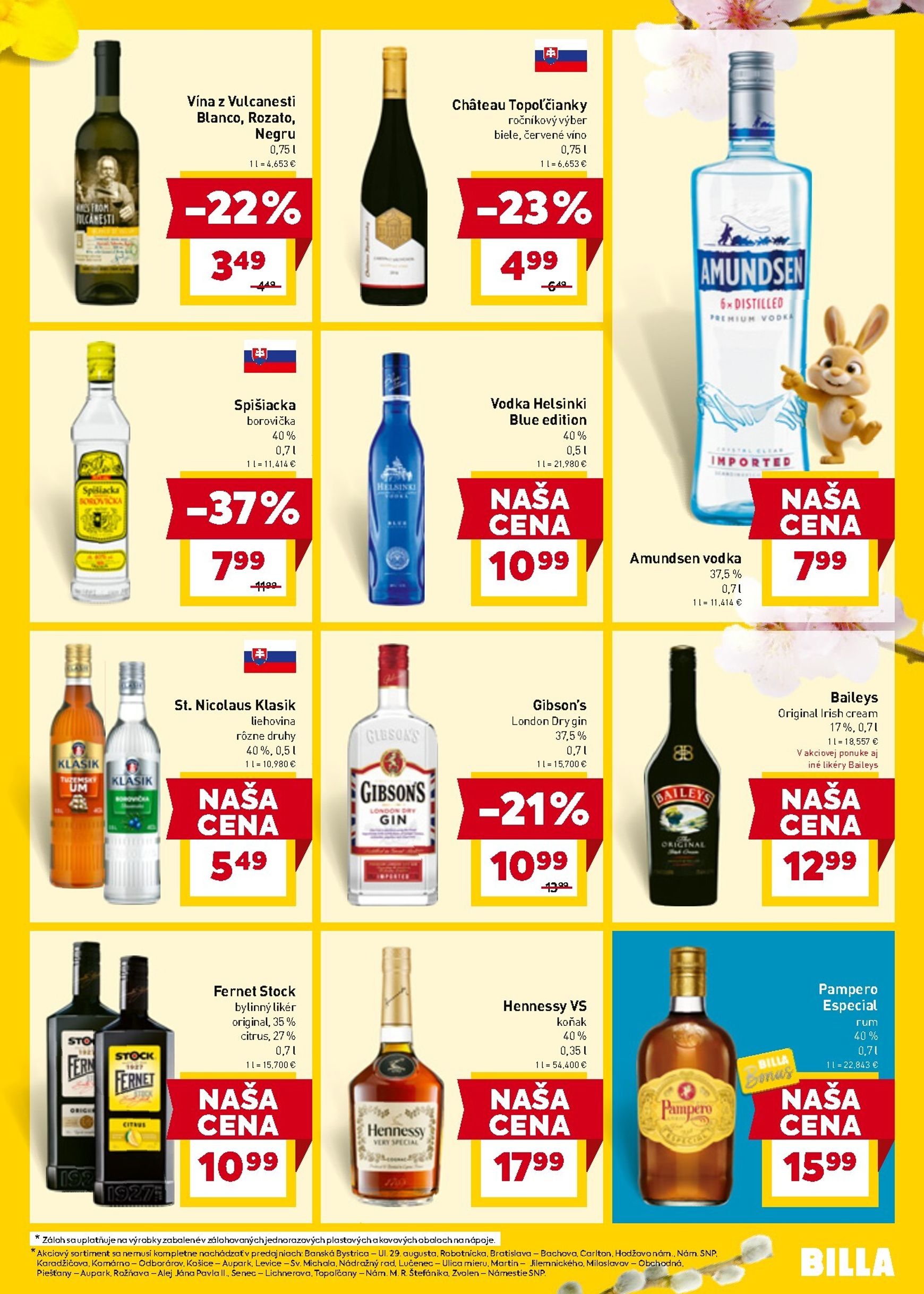 Page 23 of Aktuálny billa leták platný od stredy 04.03 do 10.03