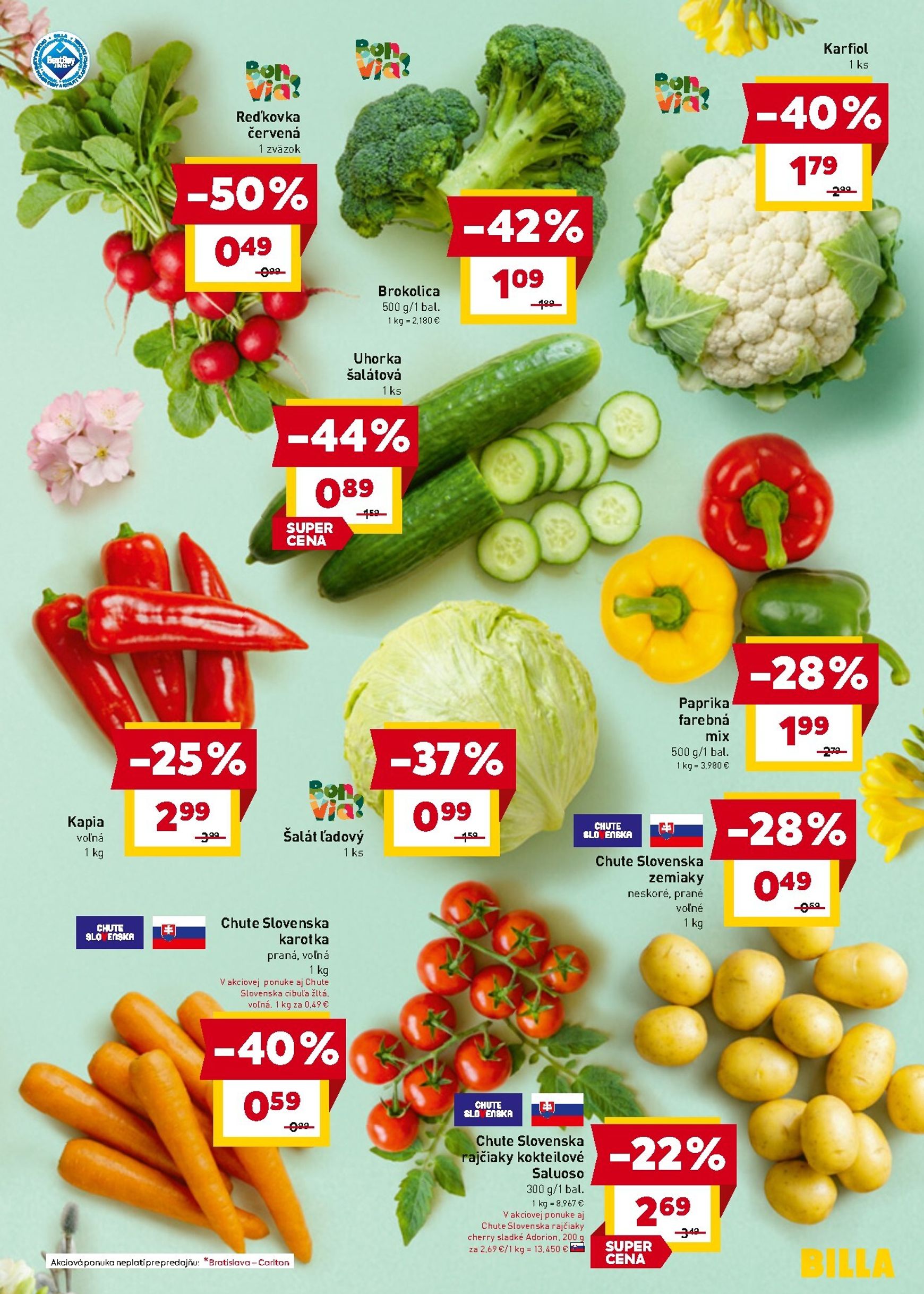 Page 5 of Aktuálny billa leták platný od stredy 04.03 do 10.03