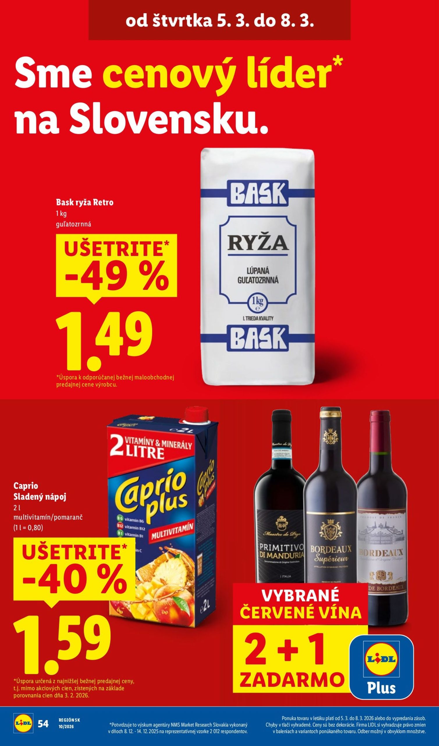 Page 8 of Aktuálny lidl leták platný od štvrtka 05.03 do 08.03