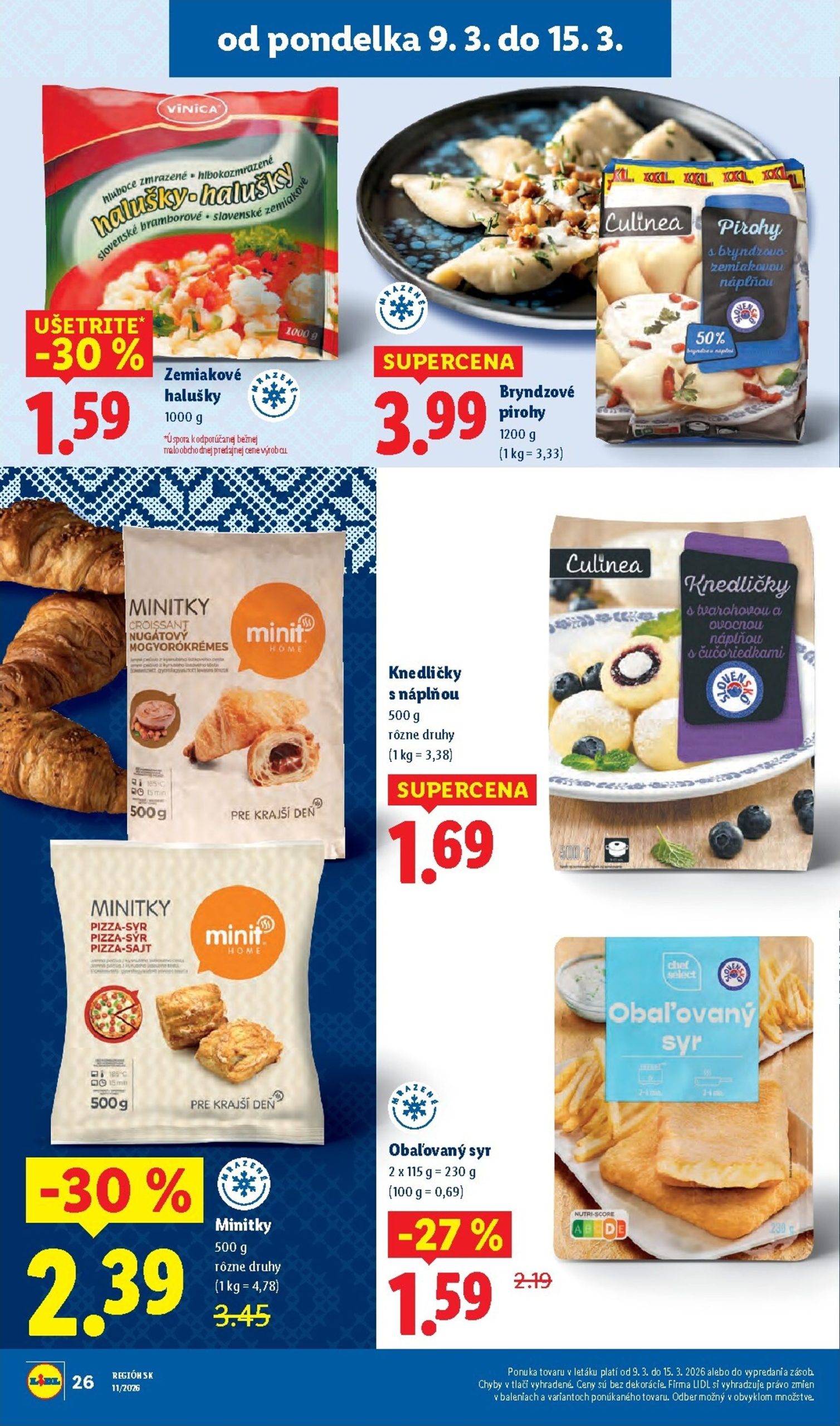 Page 30 of Aktuálny lidl leták platný od pondelka 09.03 do 15.03
