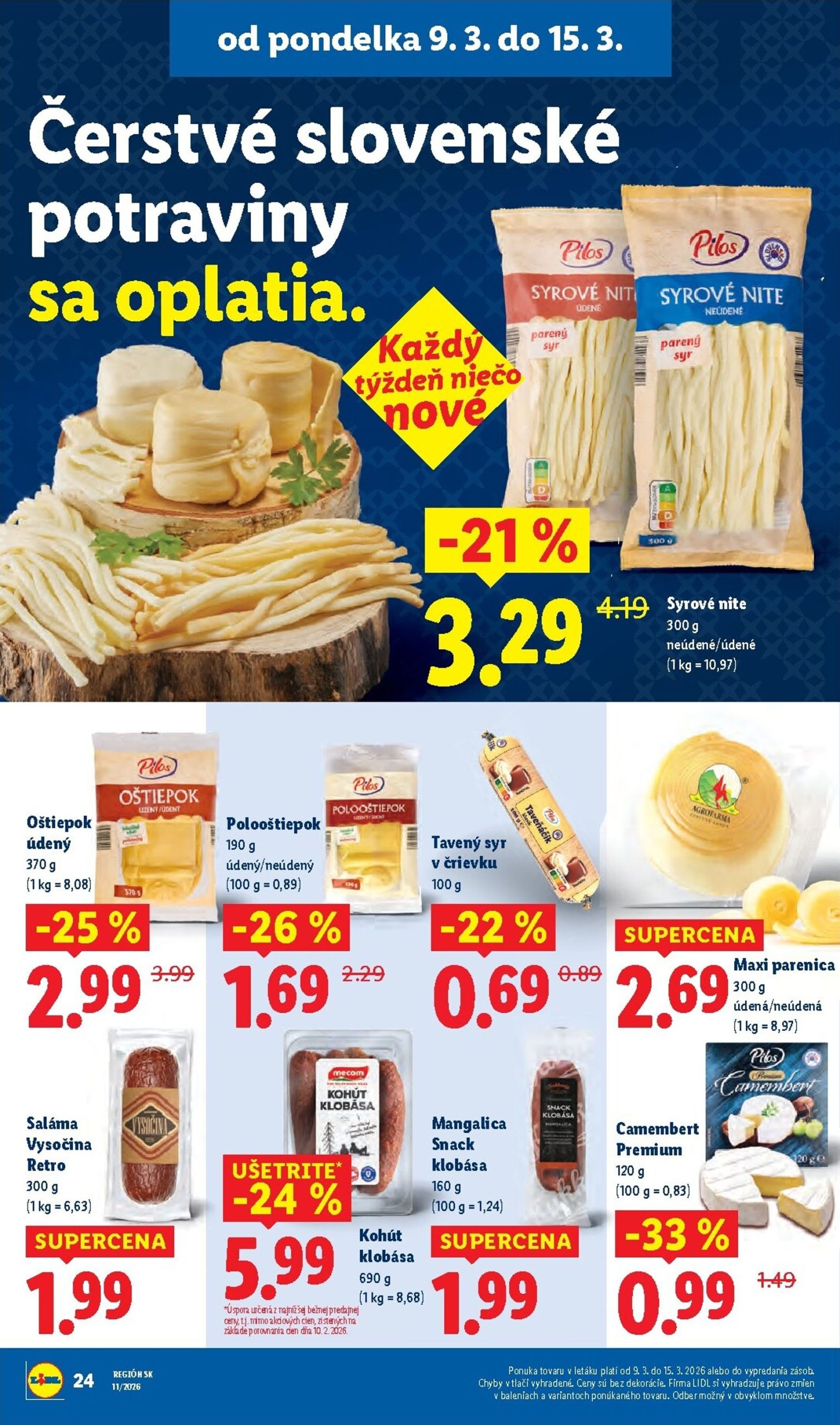 Page 28 of Aktuálny lidl leták platný od pondelka 09.03 do 15.03