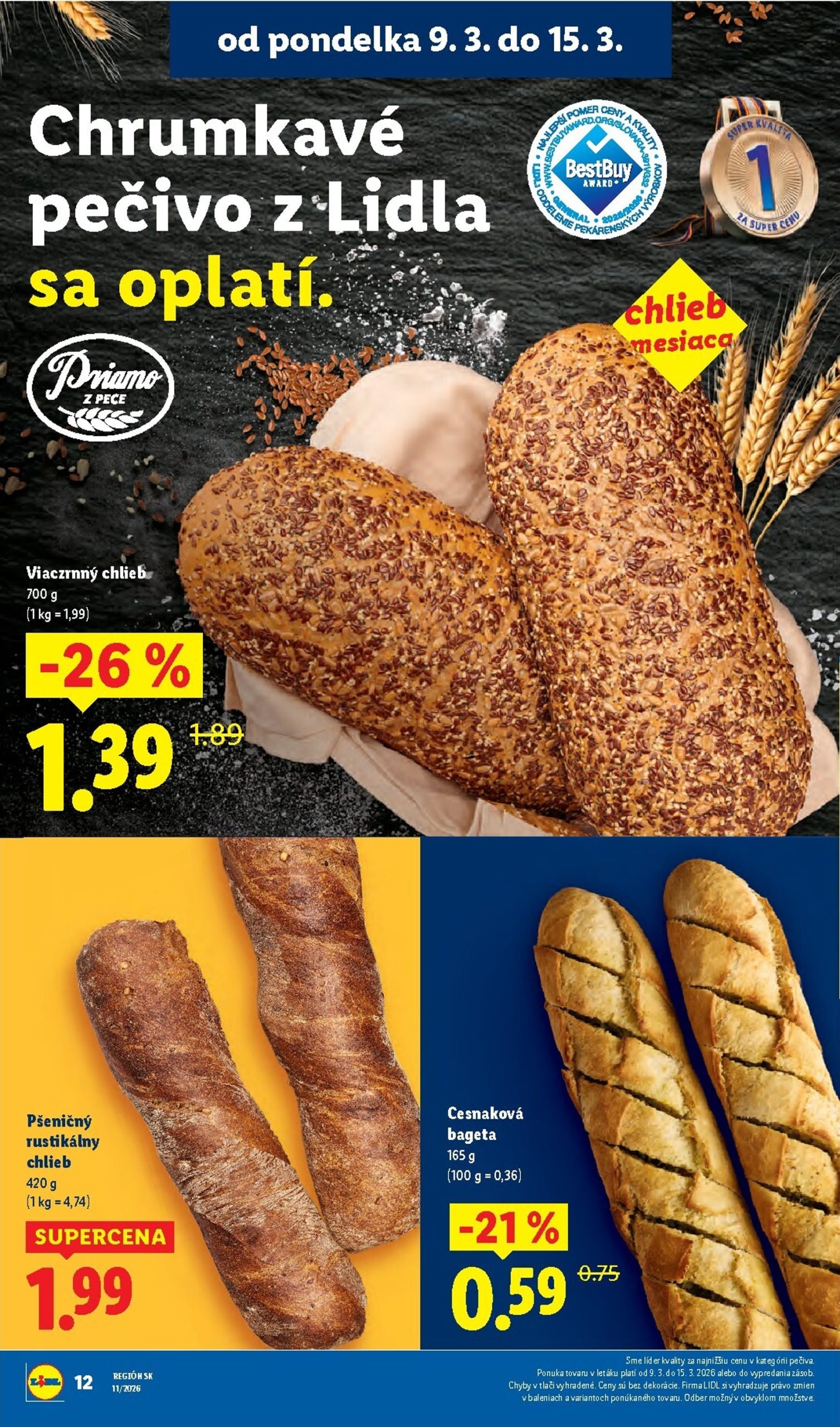 Page 14 of Aktuálny lidl leták platný od pondelka 09.03 do 15.03