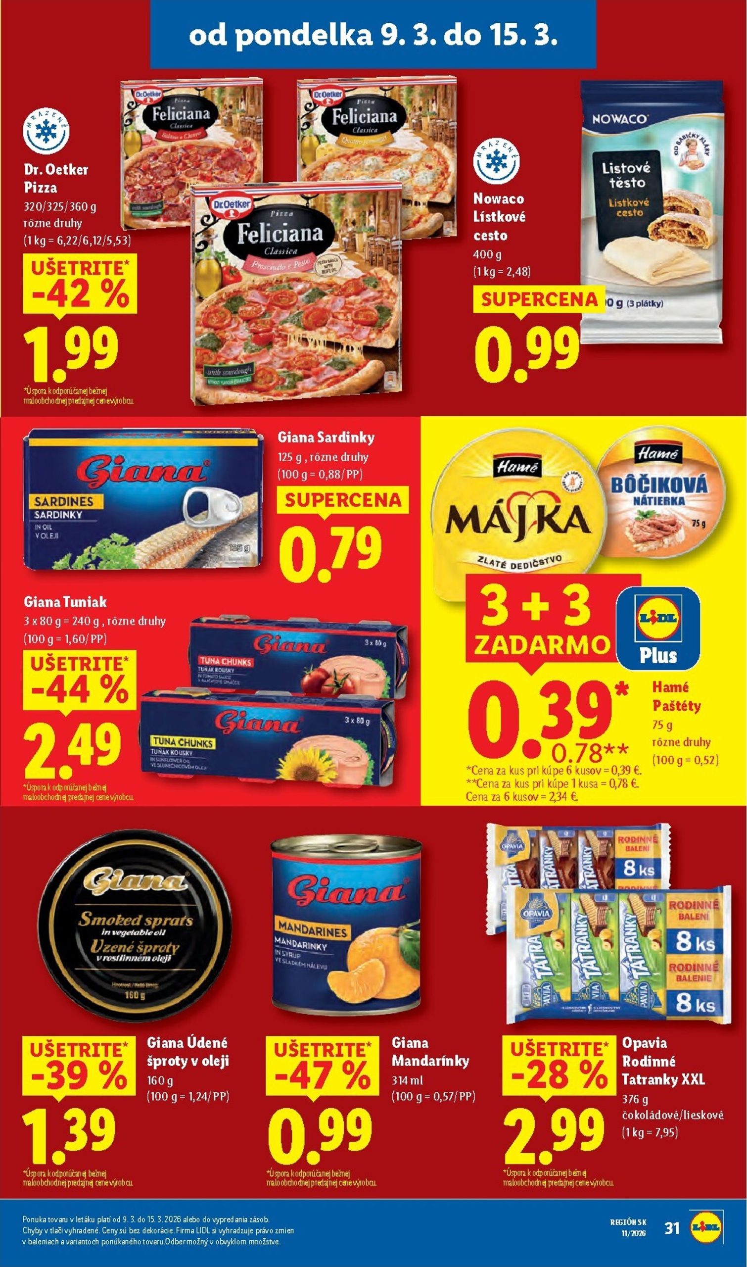 Page 35 of Aktuálny lidl leták platný od pondelka 09.03 do 15.03