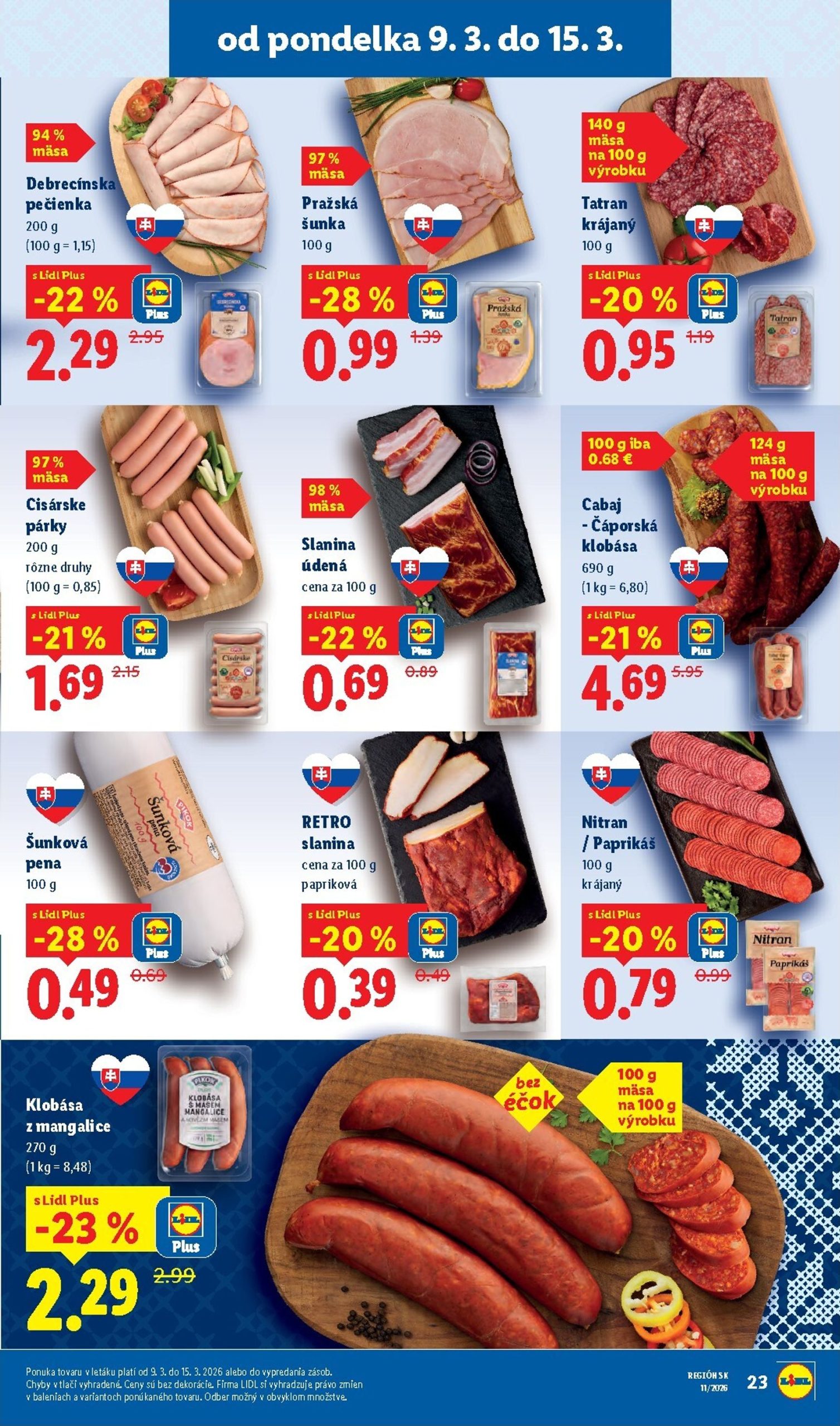 Page 27 of Aktuálny lidl leták platný od pondelka 09.03 do 15.03