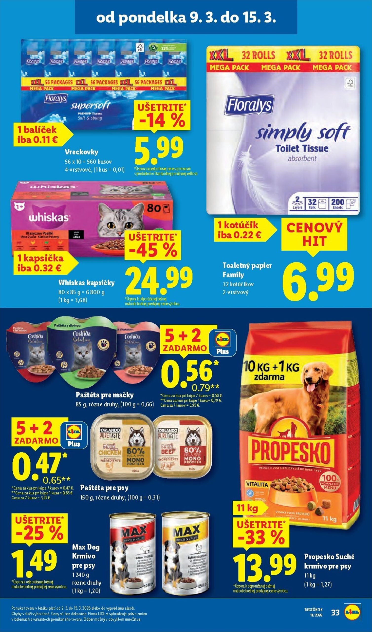 Page 39 of Aktuálny lidl leták platný od pondelka 09.03 do 15.03