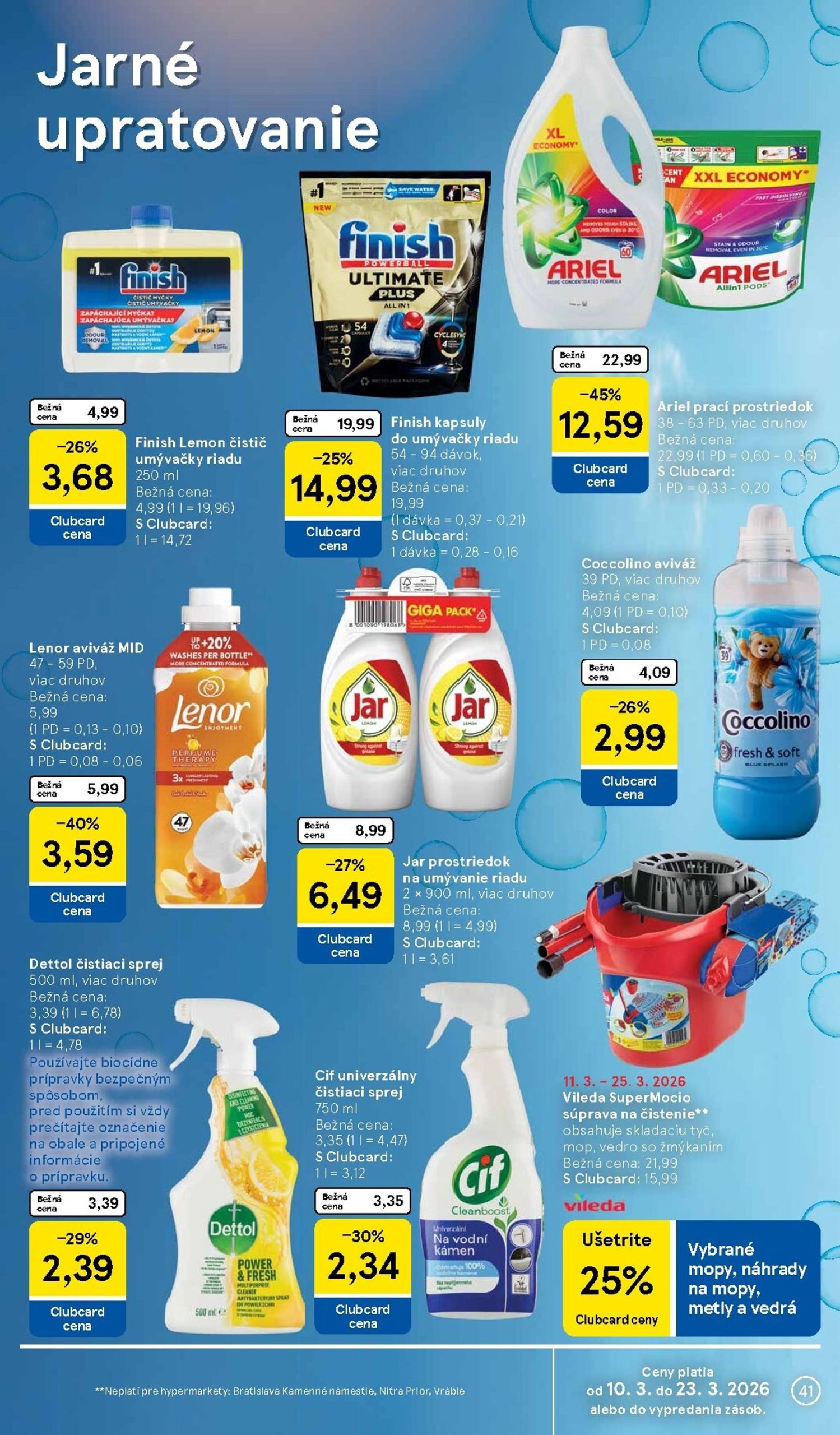 Page 41 of Aktuálny tesco leták platný od stredy 11.03 do 17.03