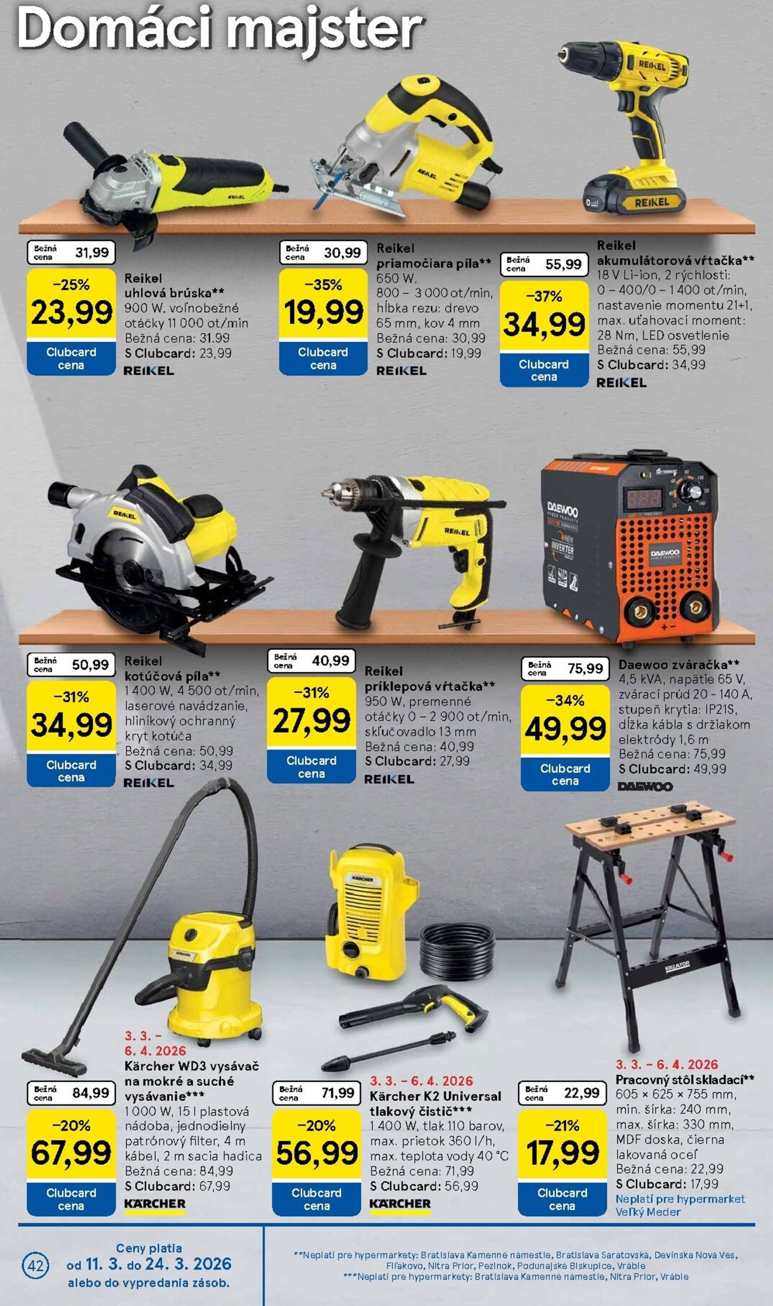 Page 42 of Aktuálny tesco leták platný od stredy 11.03 do 17.03