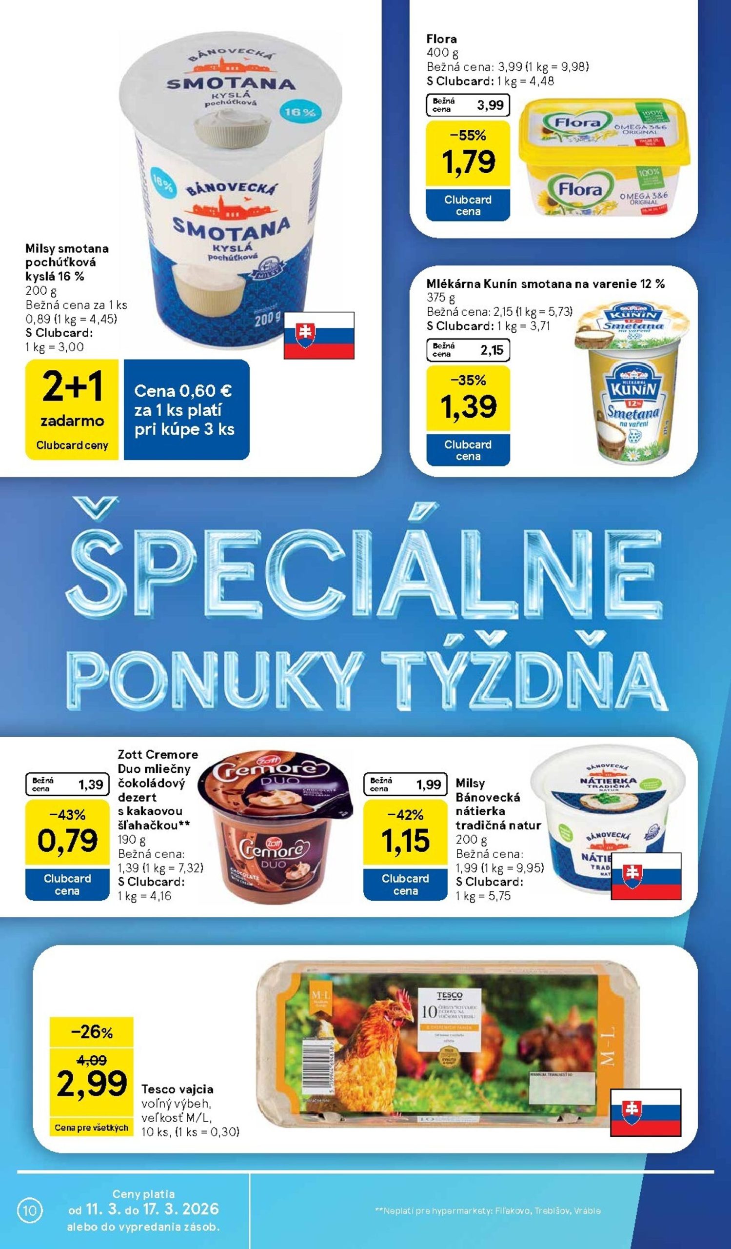 Page 10 of Aktuálny tesco leták platný od stredy 11.03 do 17.03
