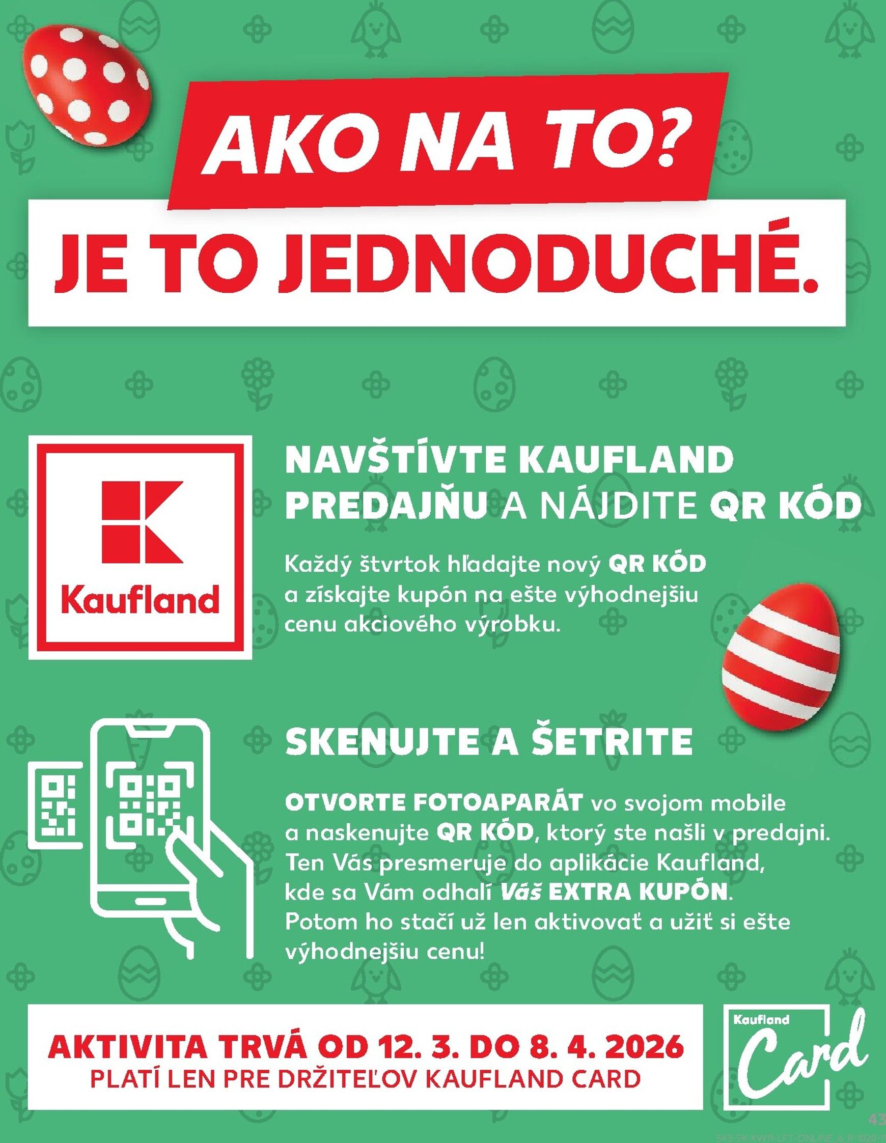 Page 43 of Aktuálny kaufland leták platný od štvrtka 12.03 do 18.03