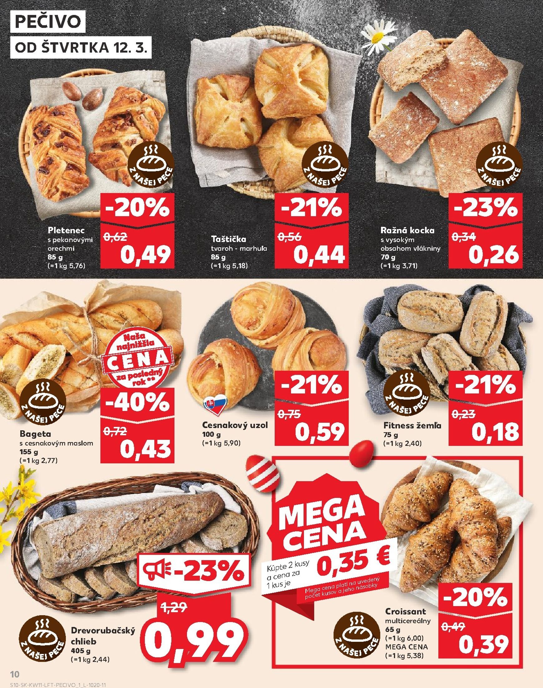 Page 10 of Aktuálny kaufland leták platný od štvrtka 12.03 do 18.03