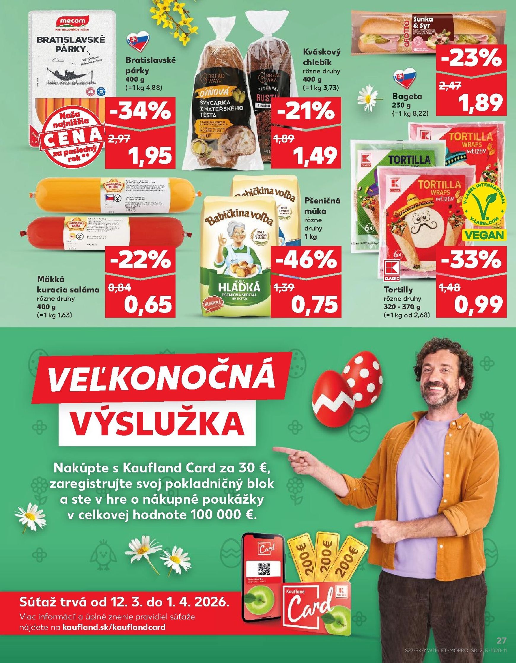 Page 27 of Aktuálny kaufland leták platný od štvrtka 12.03 do 18.03