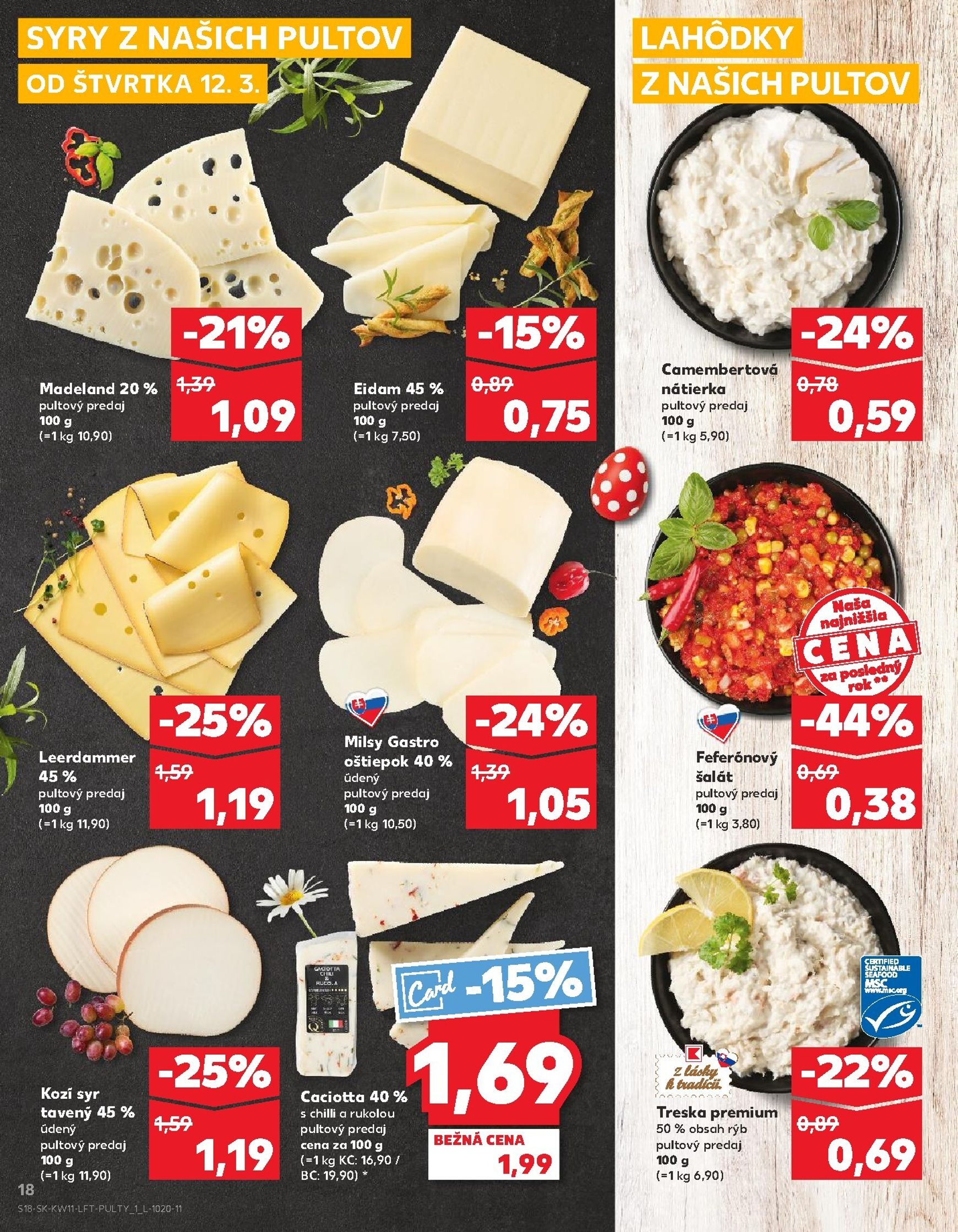 Page 18 of Aktuálny kaufland leták platný od štvrtka 12.03 do 18.03