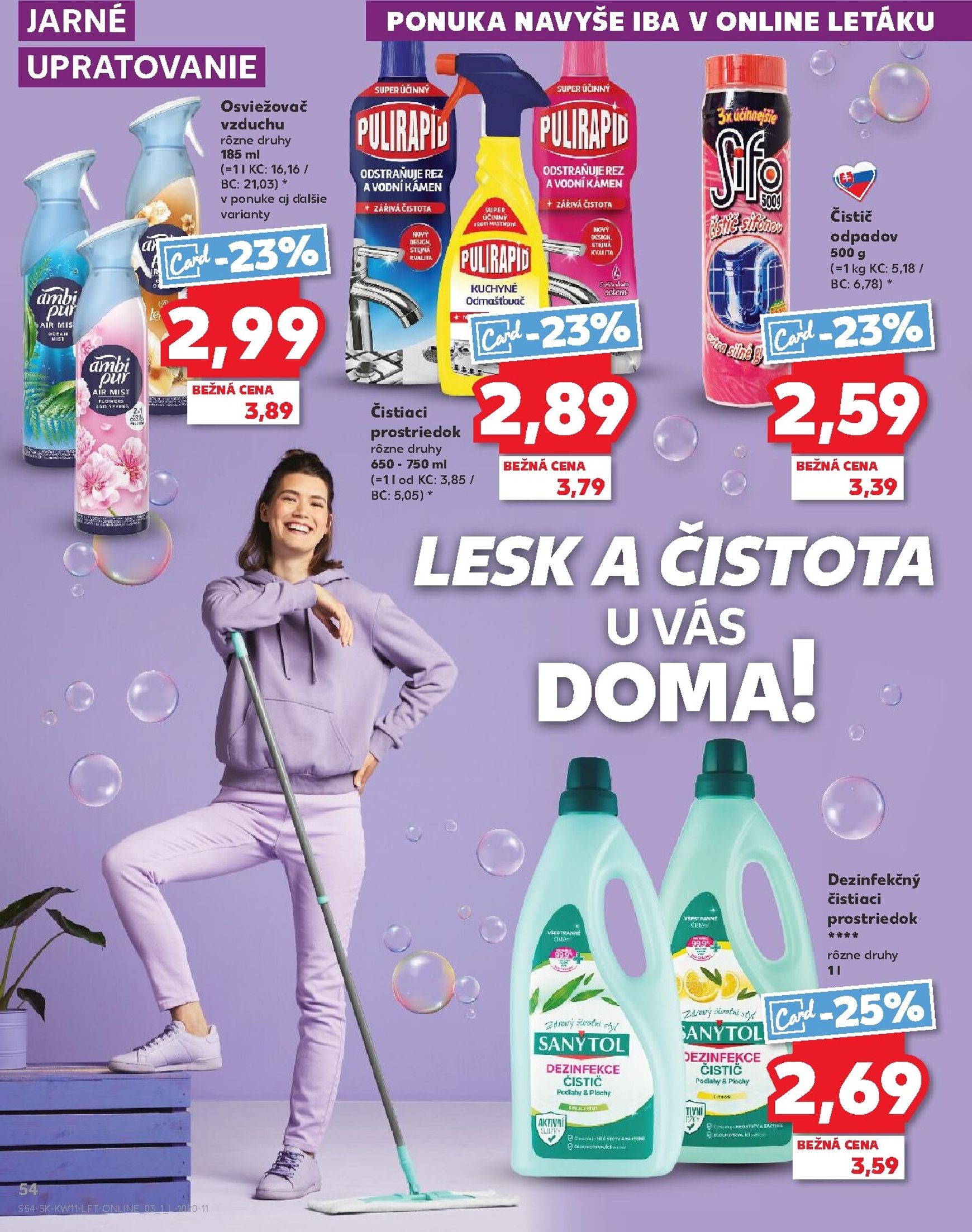 Page 54 of Aktuálny kaufland leták platný od štvrtka 12.03 do 18.03